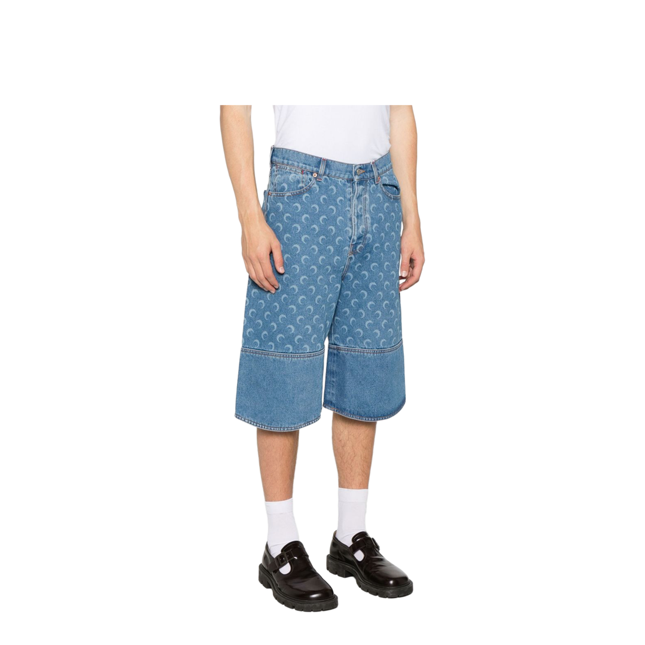 MAYFEYR - Marine Serre - Shorts - USH004BCDEN0002BL05