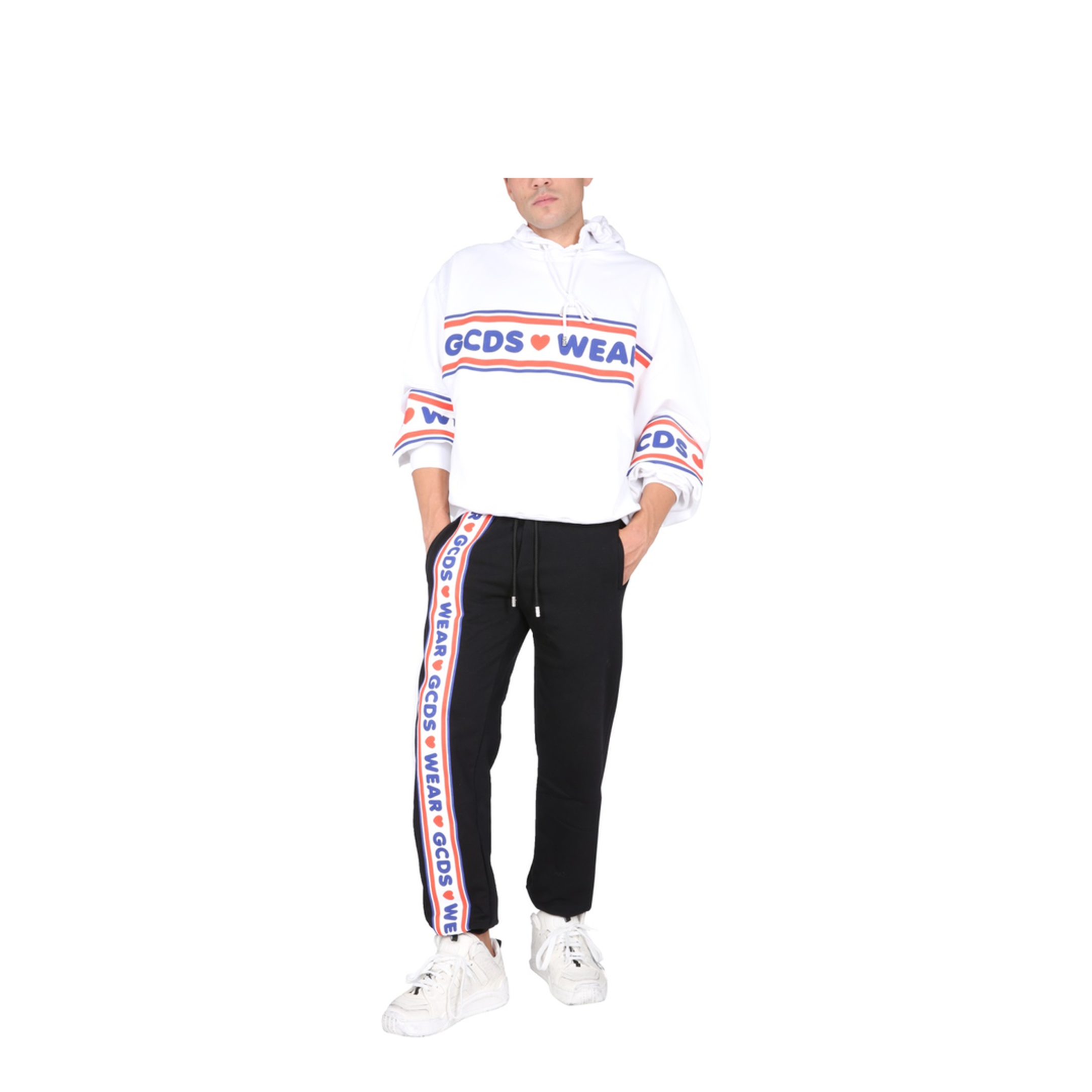 MAYFEYR - GCDS - Cute Tape Logo Sweatshirt - CC94M02150501