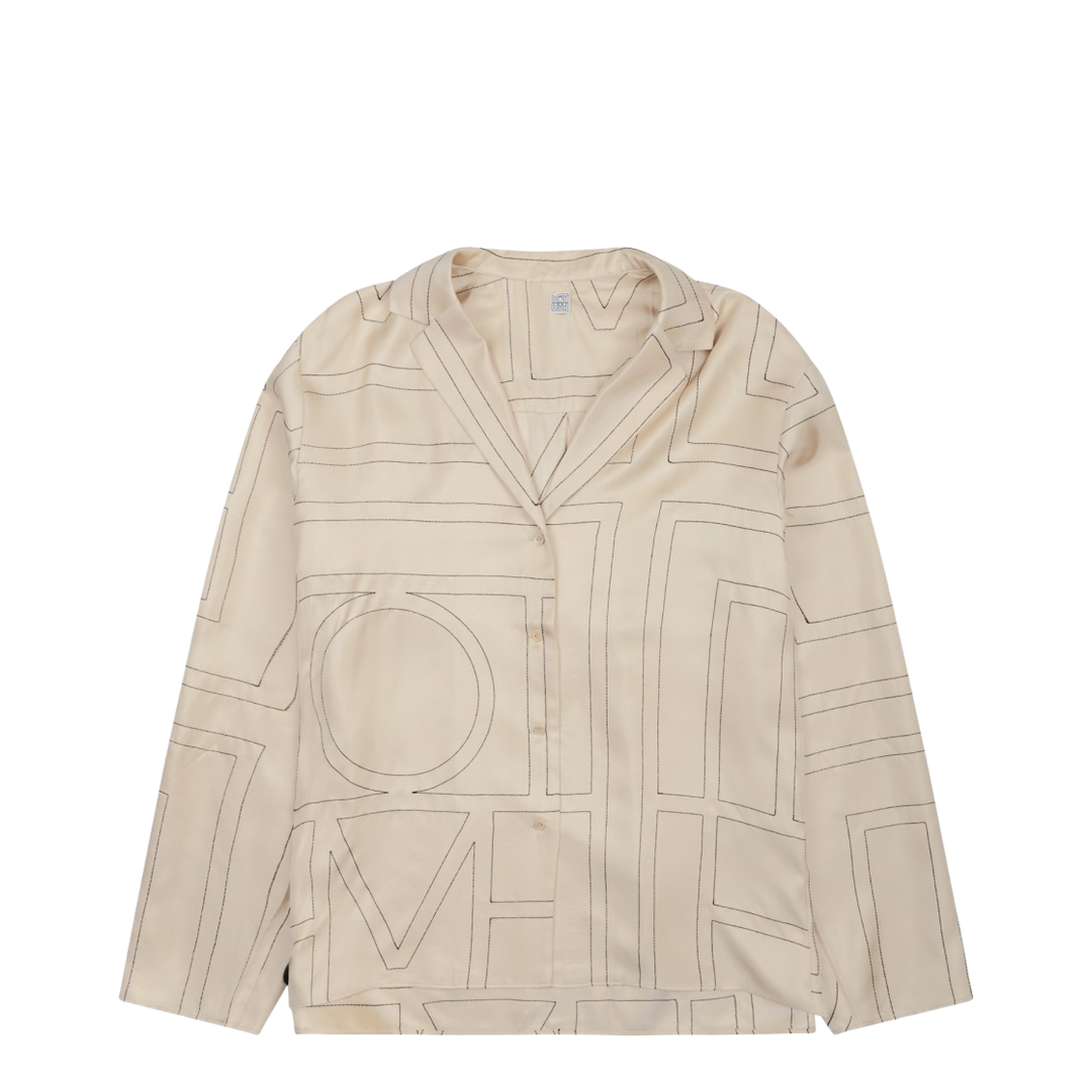 Beige Monogram Shirt