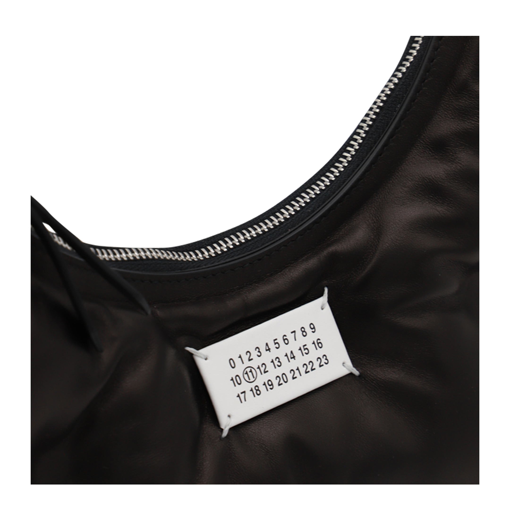 Glam Slam Small Lambskin Hobo Bag - Black