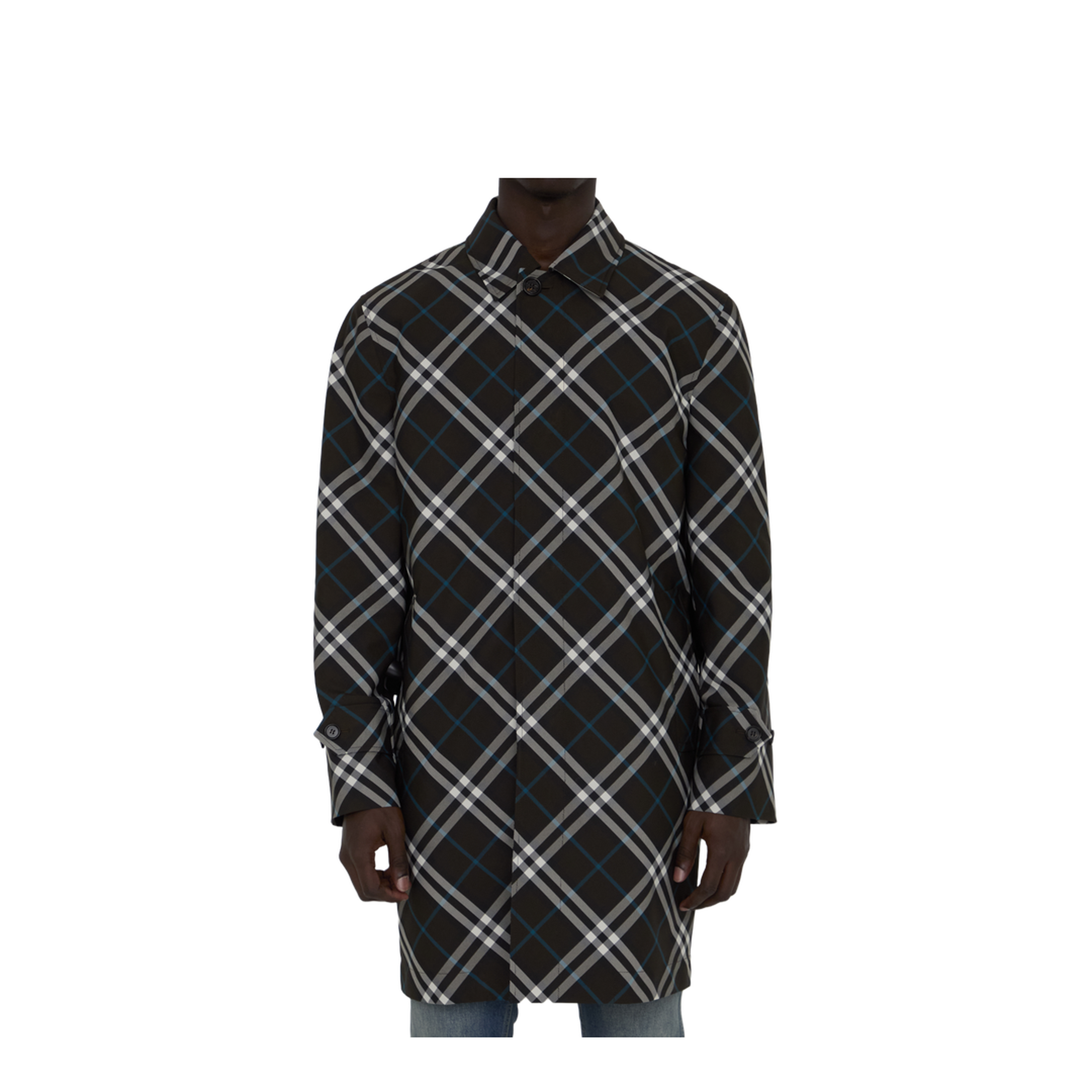 Check Medium Trench Coat