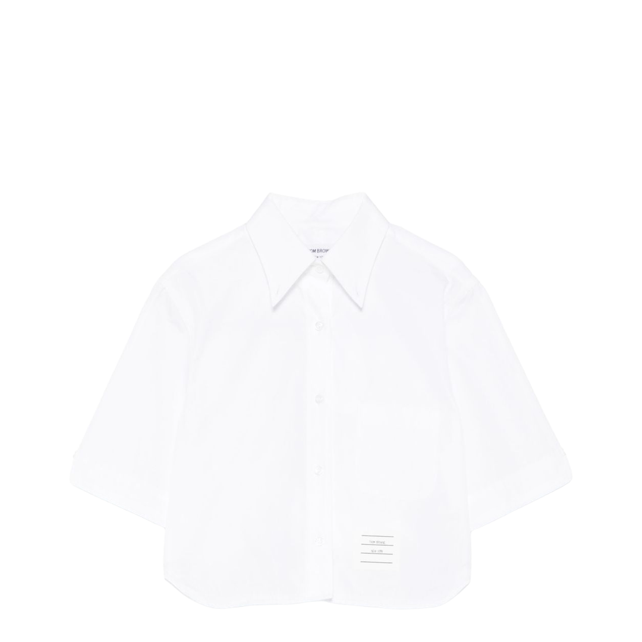 Cotton Cropped Shirt