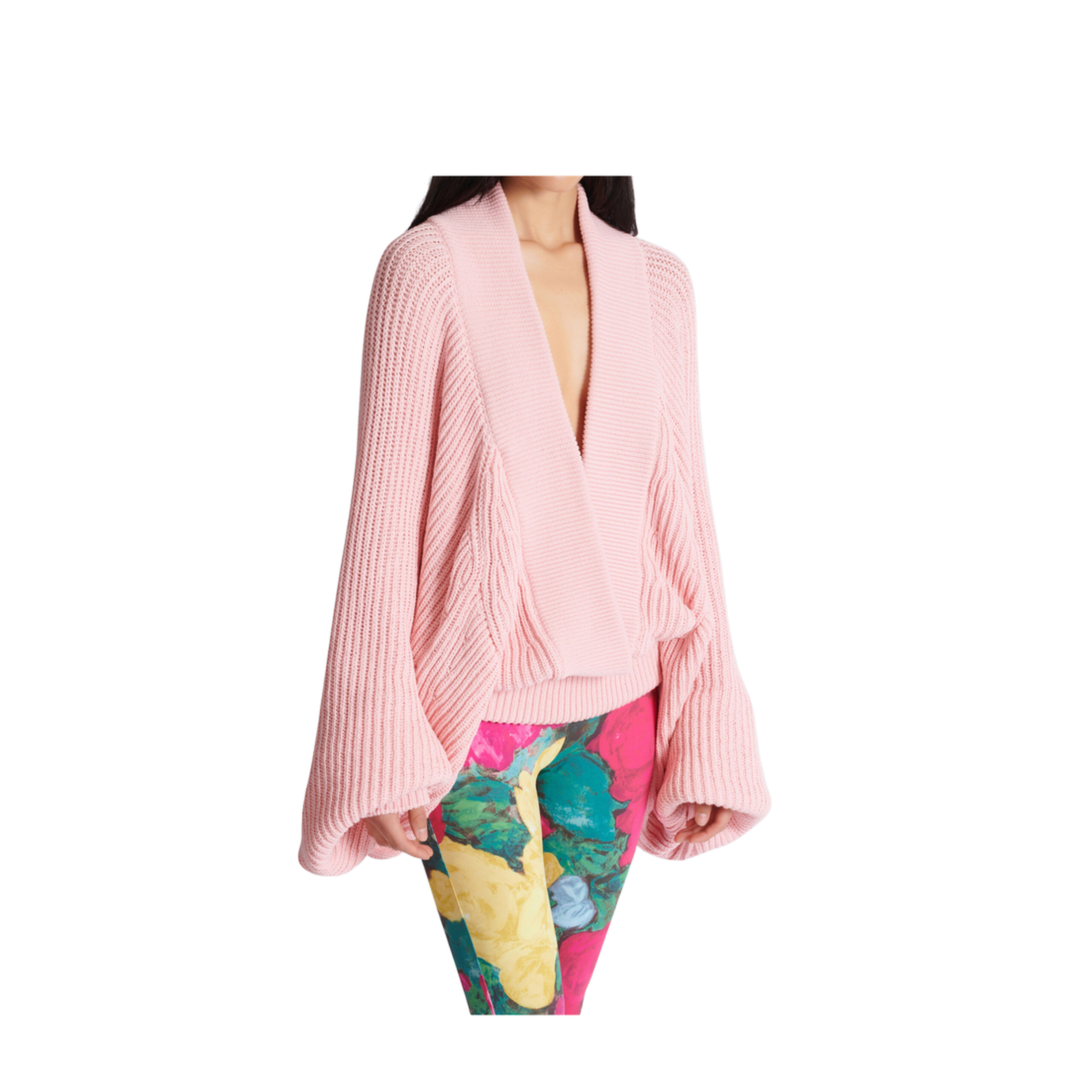 Women's Loose Fit Sweater Pink