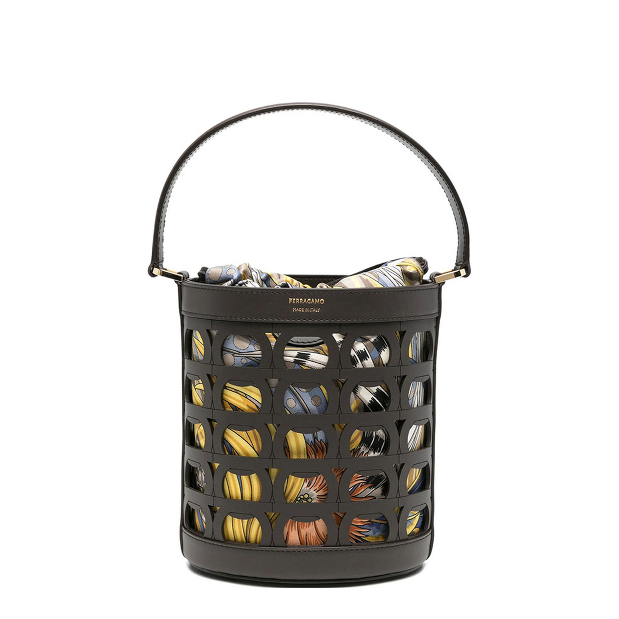 MAYFEYR - Ferragamo - Laser Xs Bucket Bag - 2209700791216TESTA