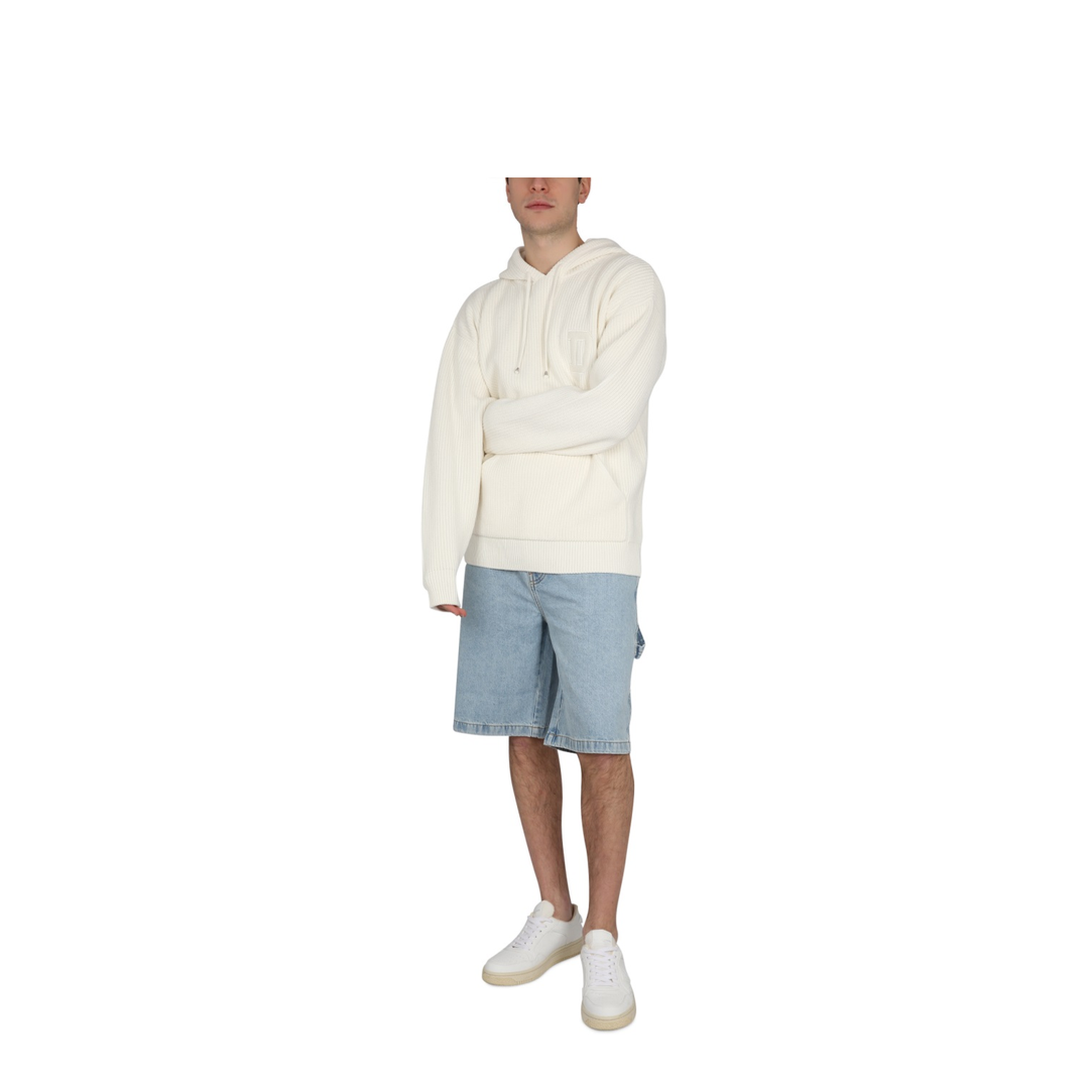 MAYFEYR - DRÔLE DE MONSIEUR - Hooded Shirt - PO127CO057CREAM