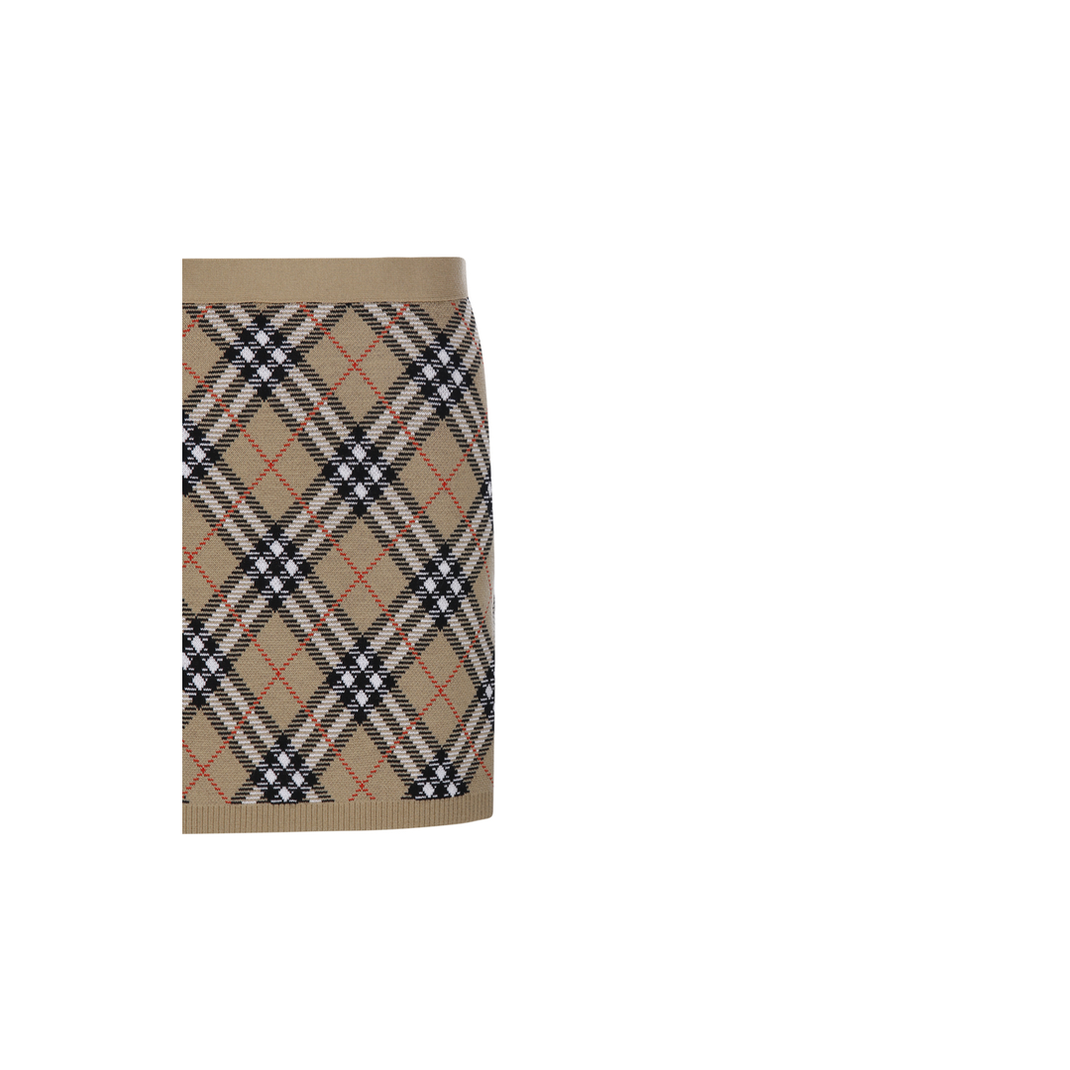 MAYFEYR - Burberry - Embroidered Wool Blend Mini Skirt - 8110604C1309
