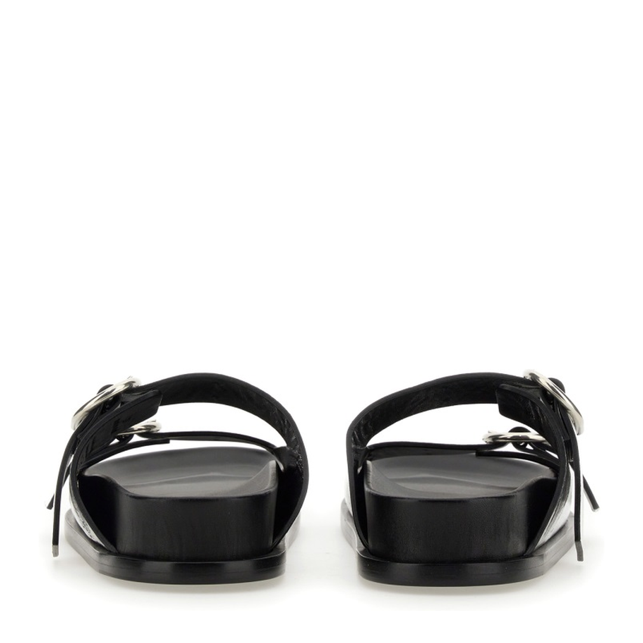 Leather Sandal with Buckle