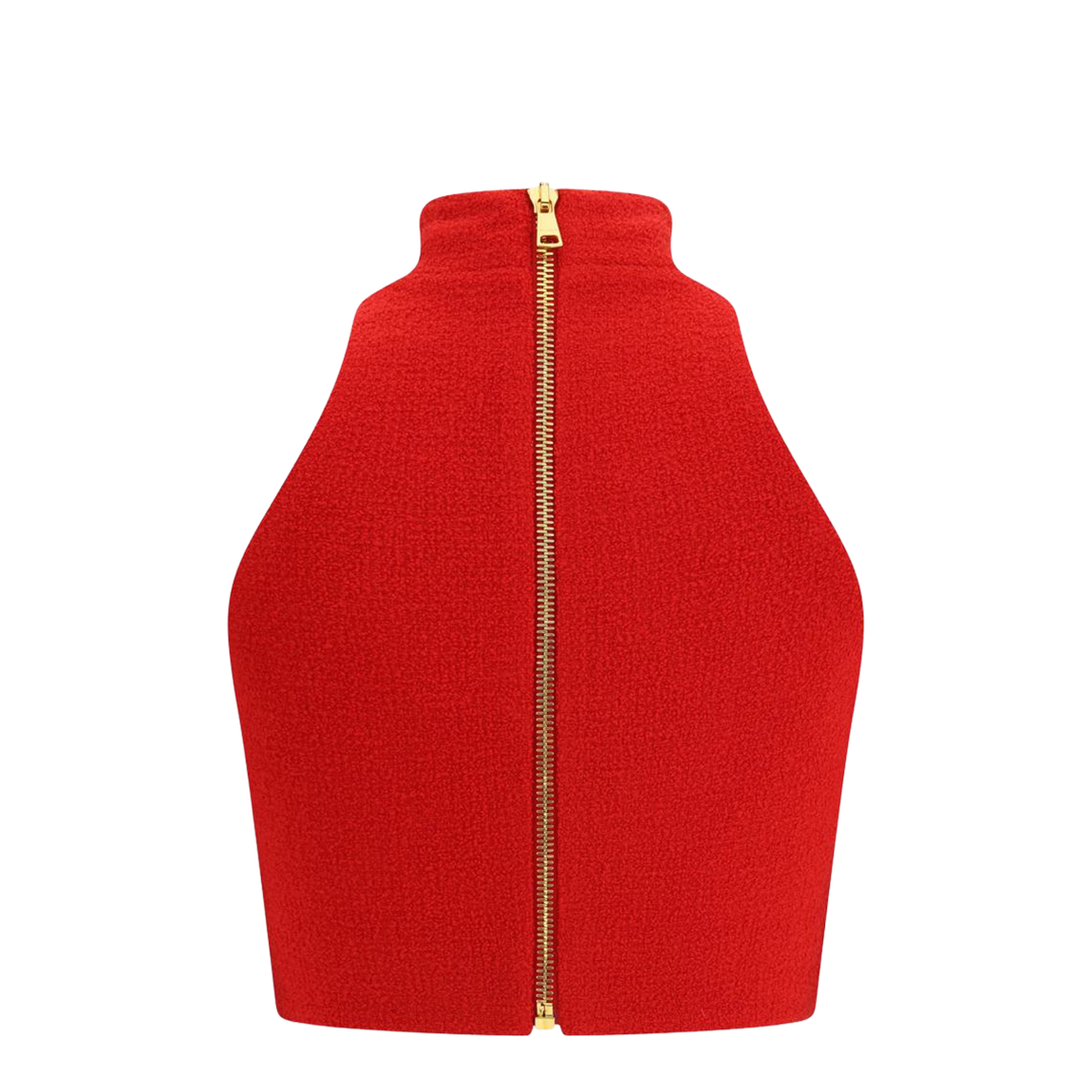 Red Virgin Wool Top