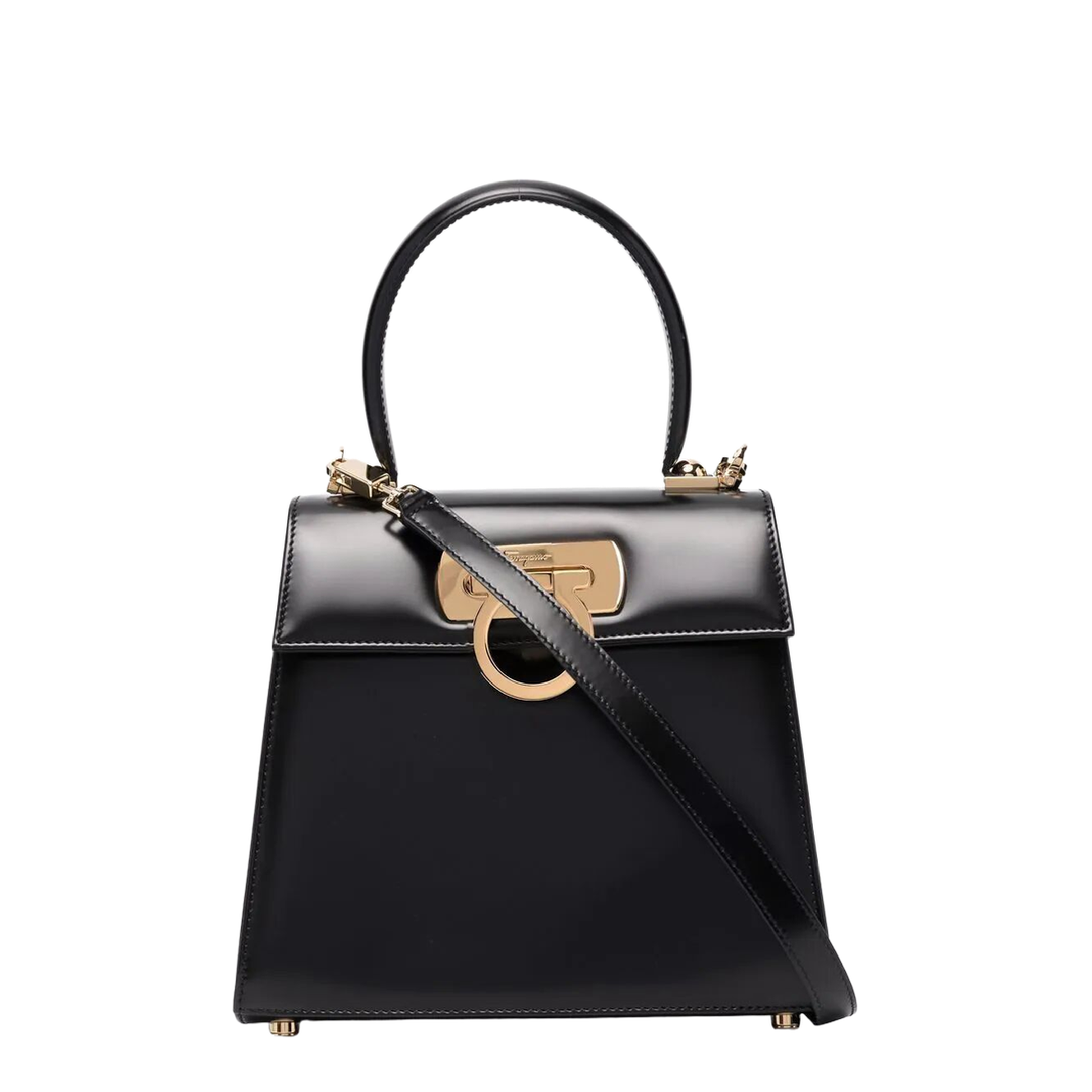 MAYFEYR - Ferragamo - Iconic Top Handle Bag - 2121930749021NERO