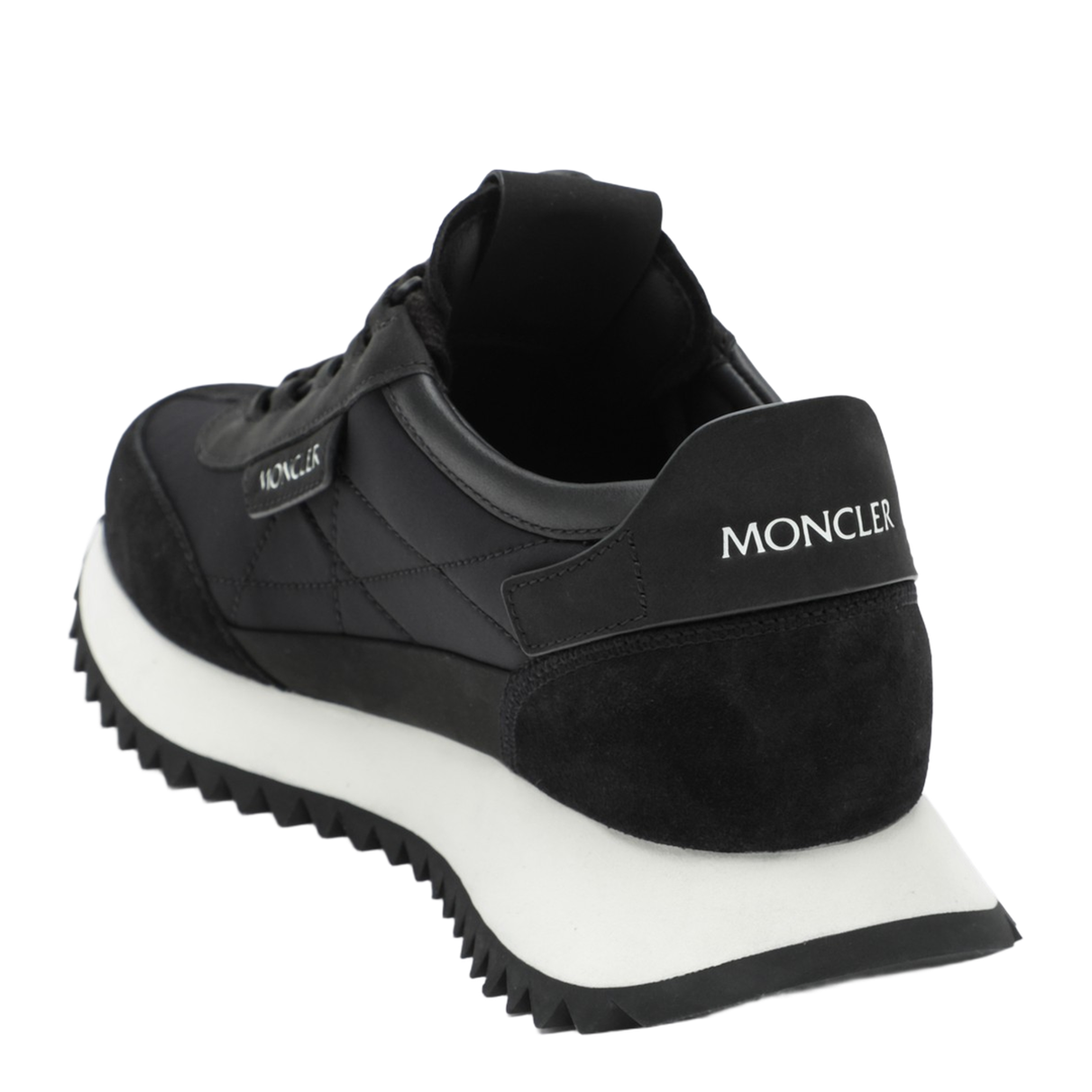 Pacey2 Sneakers in Black Suede and Nubuck