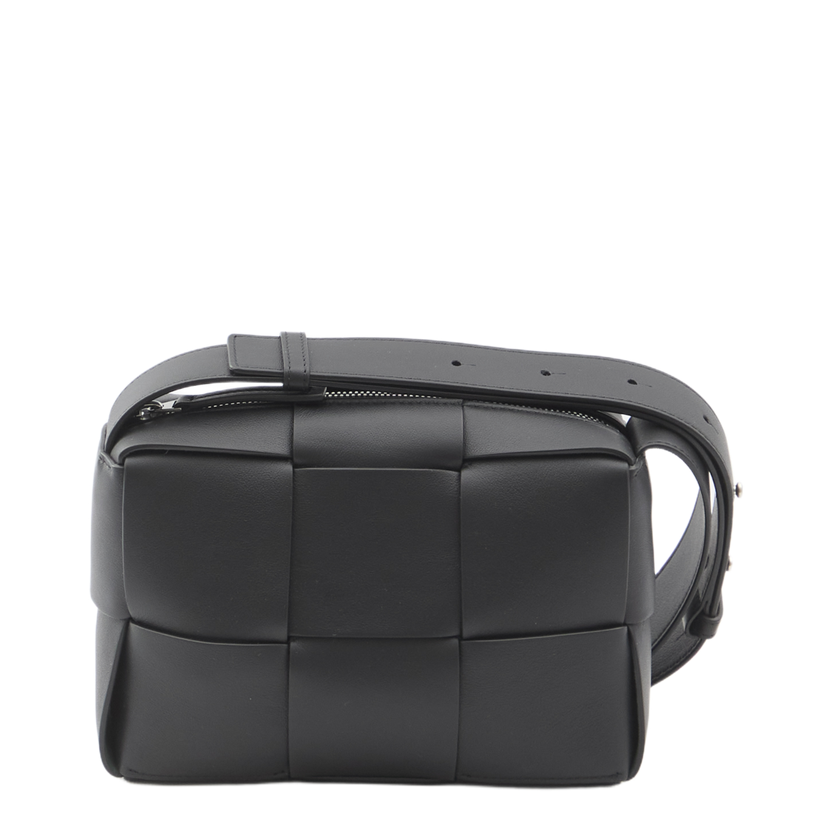 Arco Small Leather Camera Bags - Black