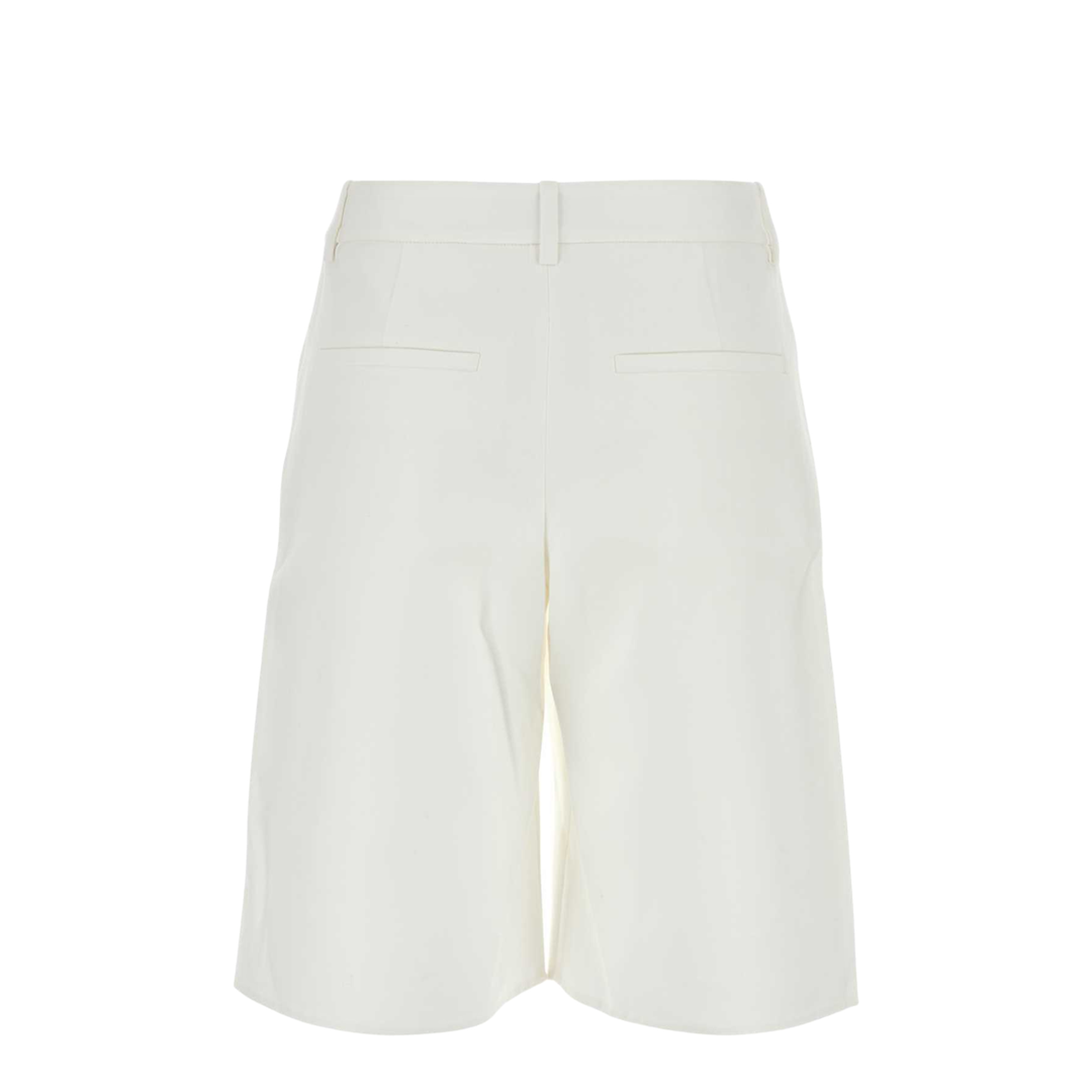 Bermuda White Cotton Blend