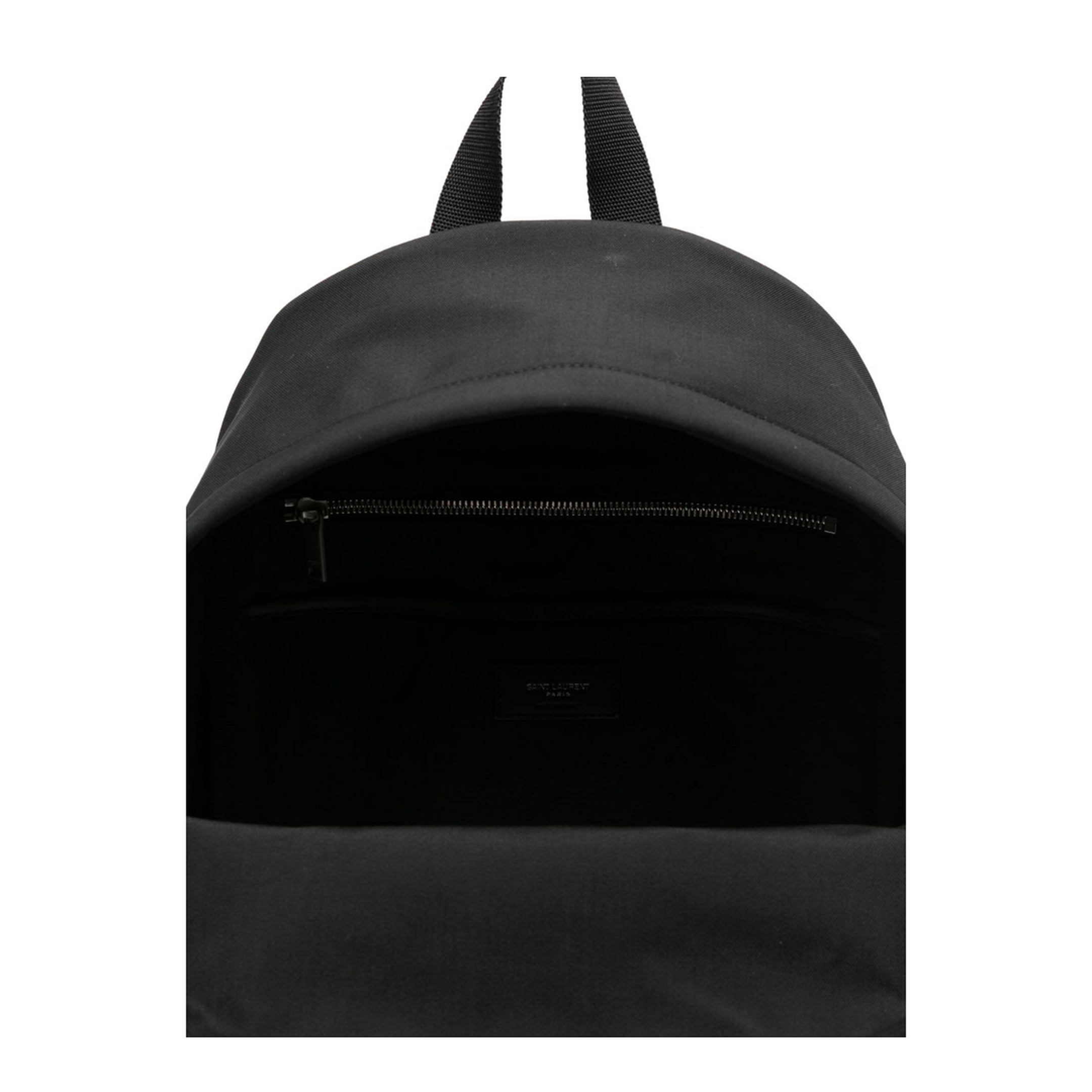 City Canvas, Nylon And Leather Backpack - Black