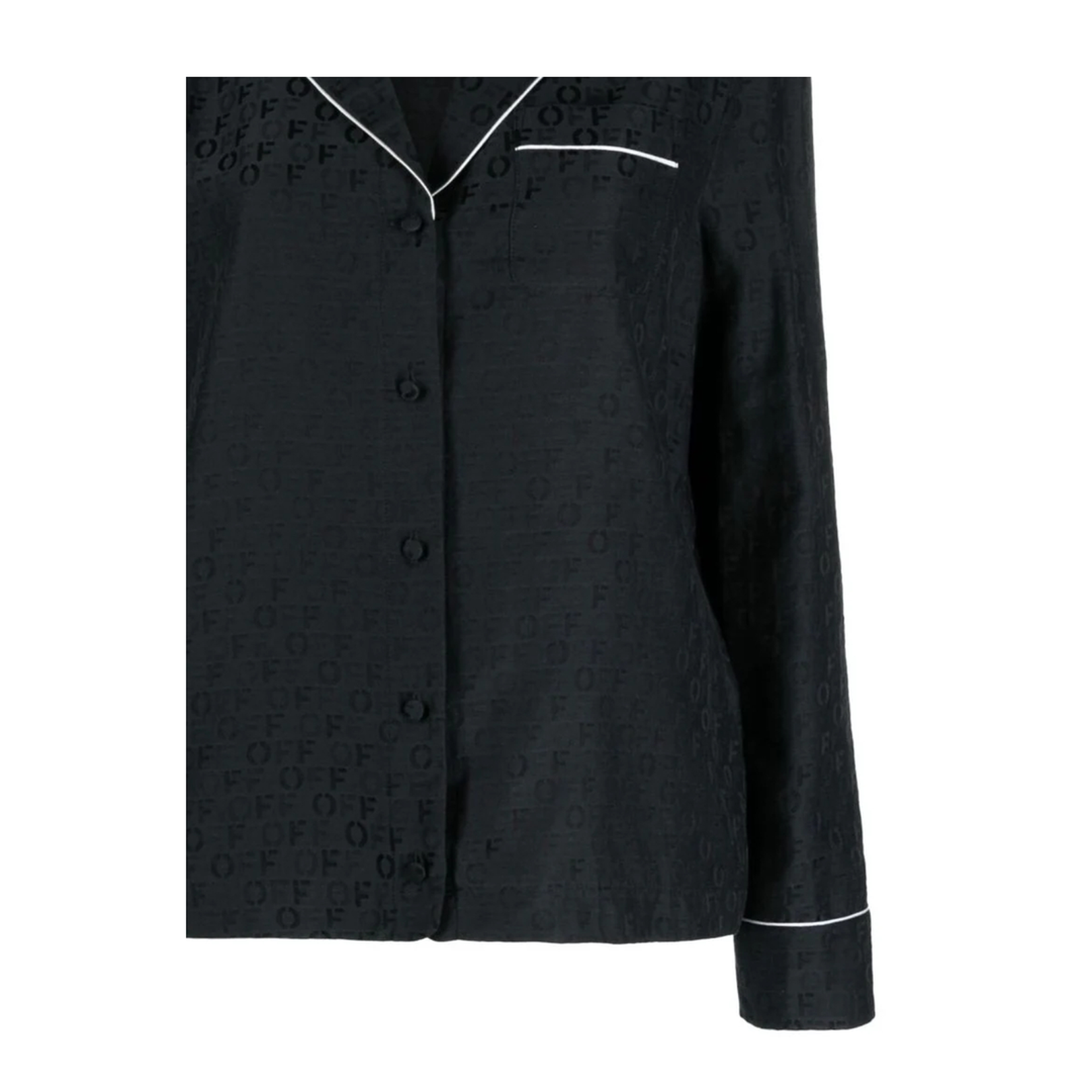 Silk Blend Pajama Shirt