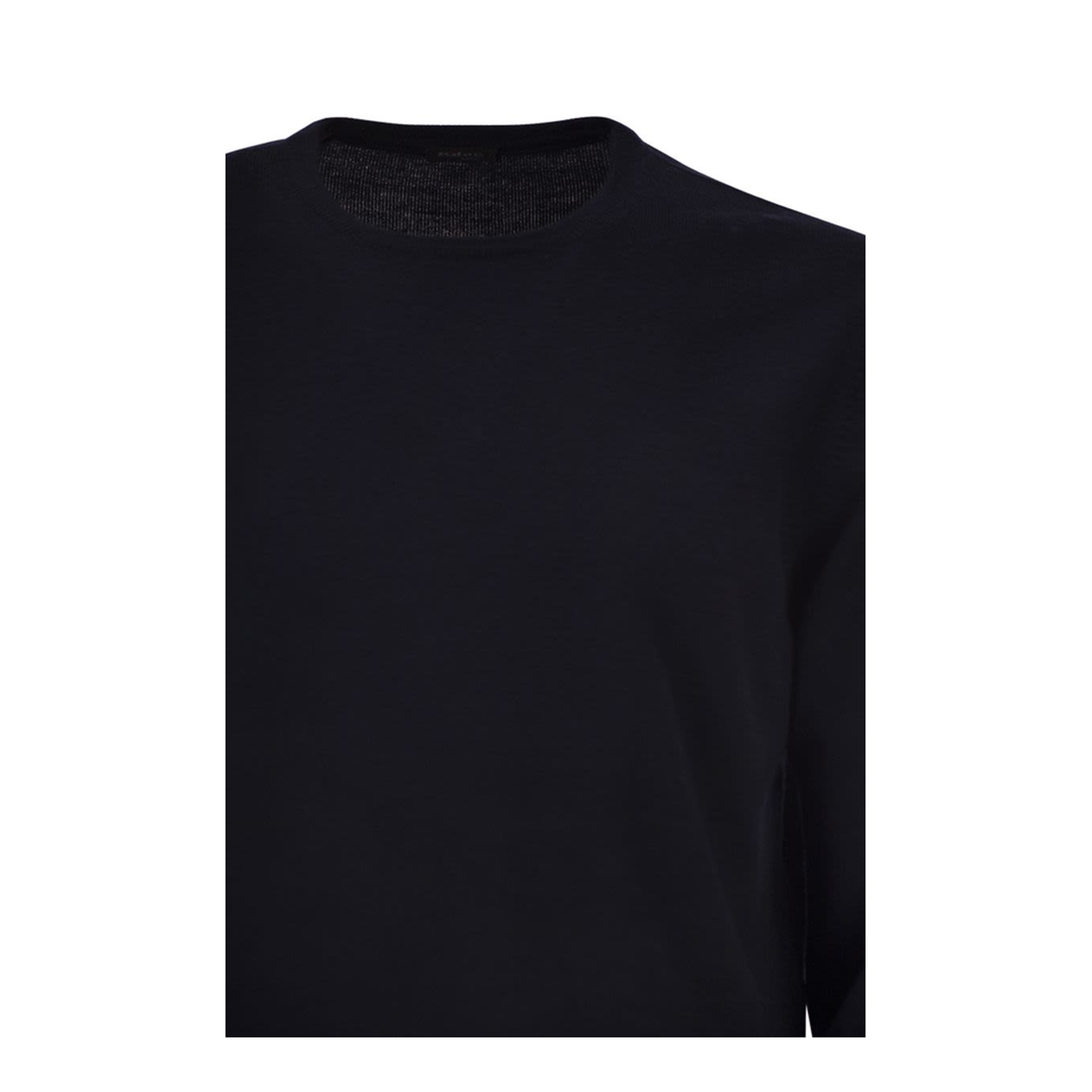 Long-sleeved Wool Crew Neck Jumper