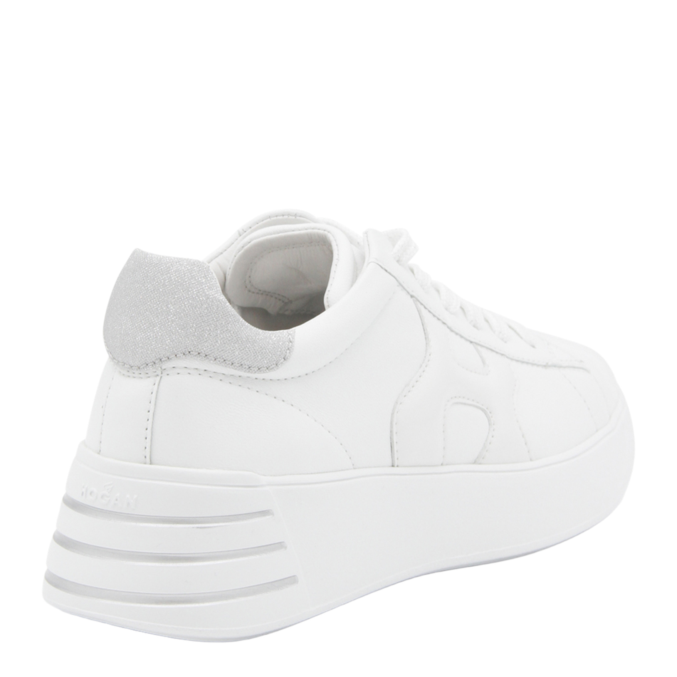 Sneakers Rebel White Silver
