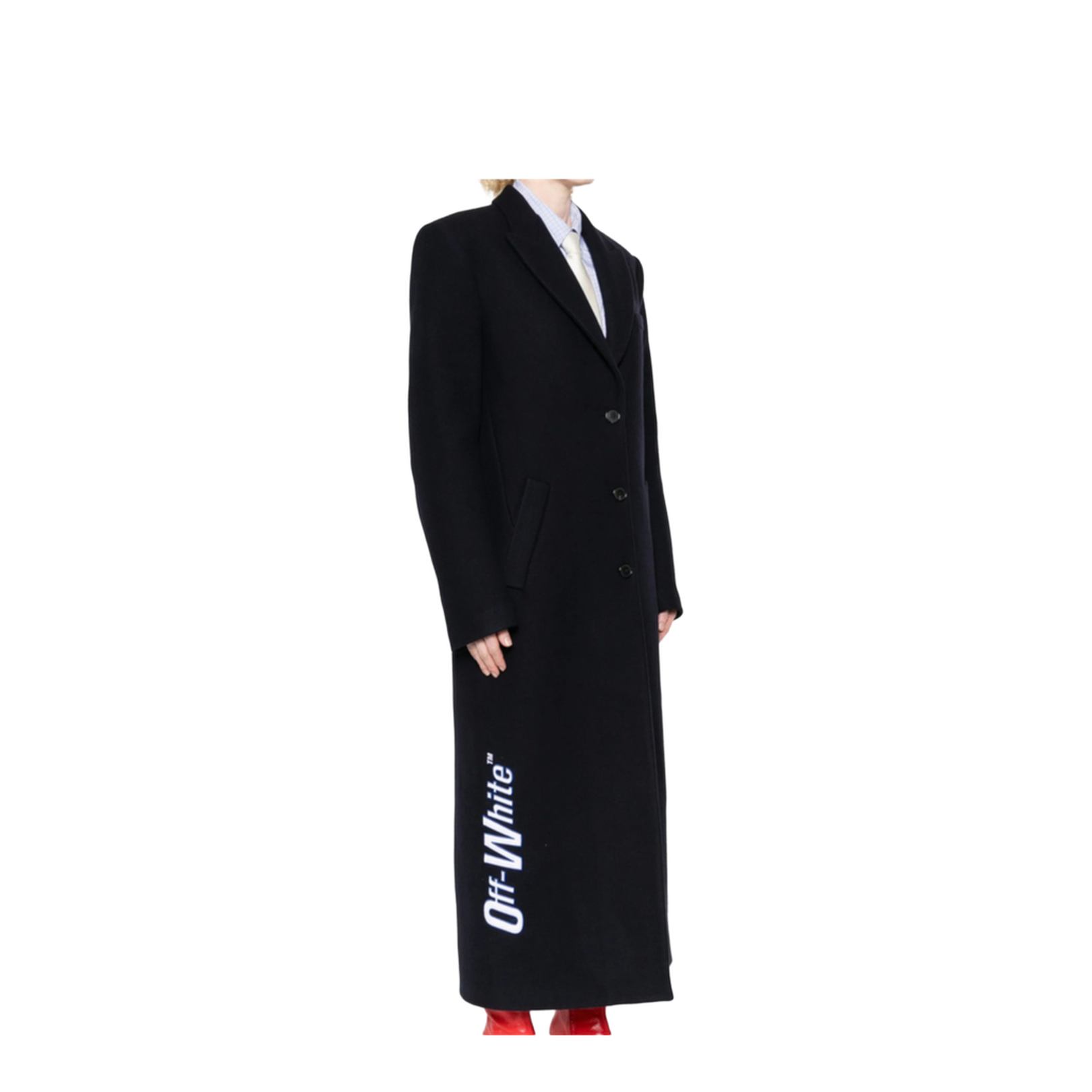 Long Tailored Wool Coat