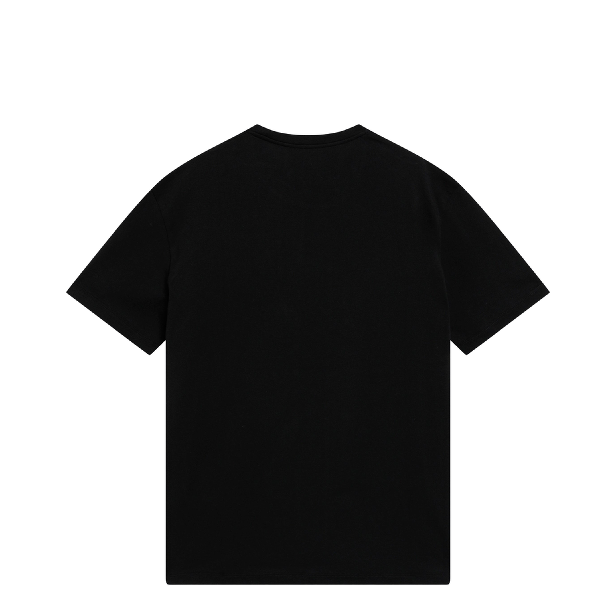MAYFEYR - Valentino - Black Cotton T-Shirt With Vlogo Embroidery - 9V3MG10VBMM0NO