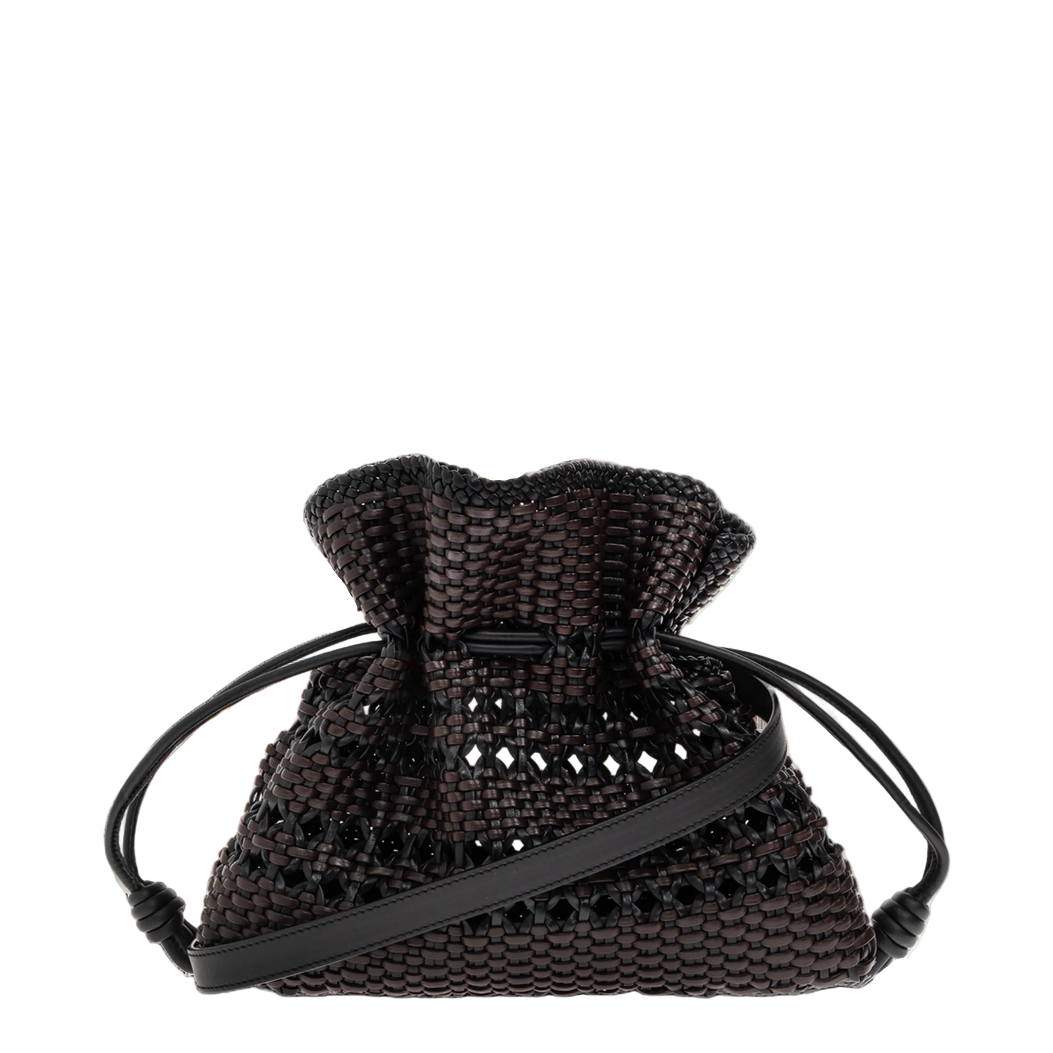 MAYFEYR - Loewe - "Flamenco" Shoulder Bag - A411FC1XDN0BLACKBROWN