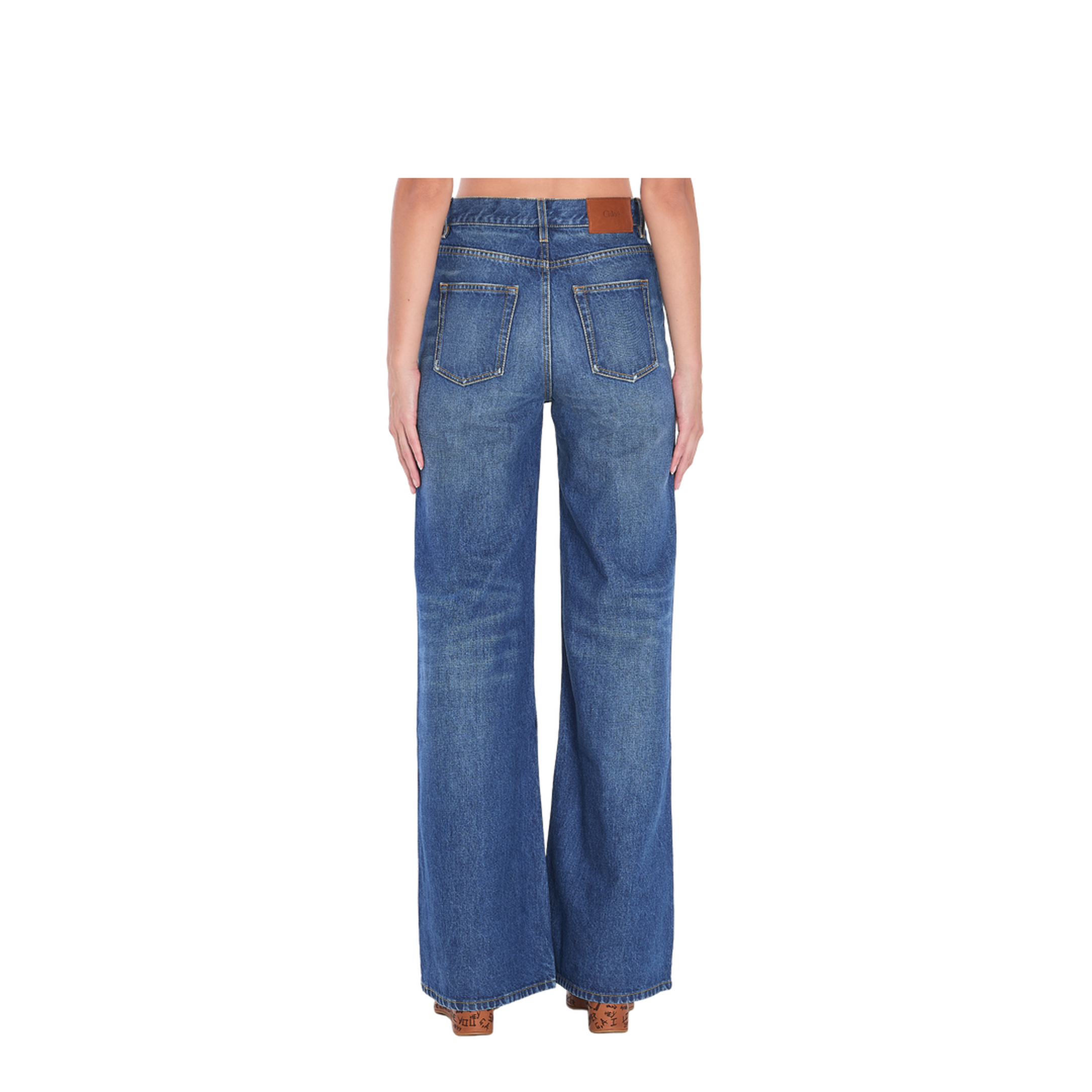 Wide-leg Jeans
