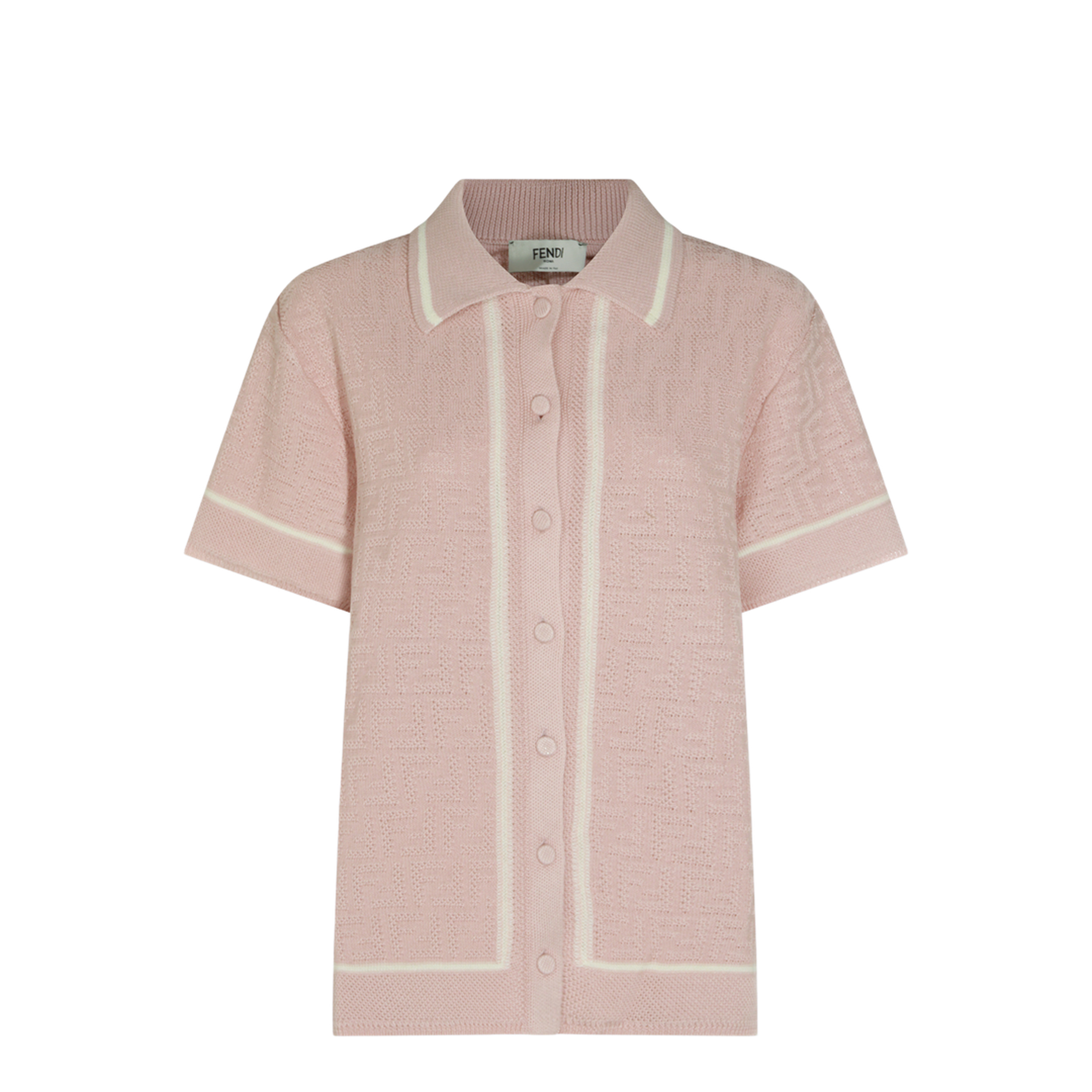 MAYFEYR - Fendi - Polo Shirt - Pink - FZE584AV8QF1WX8