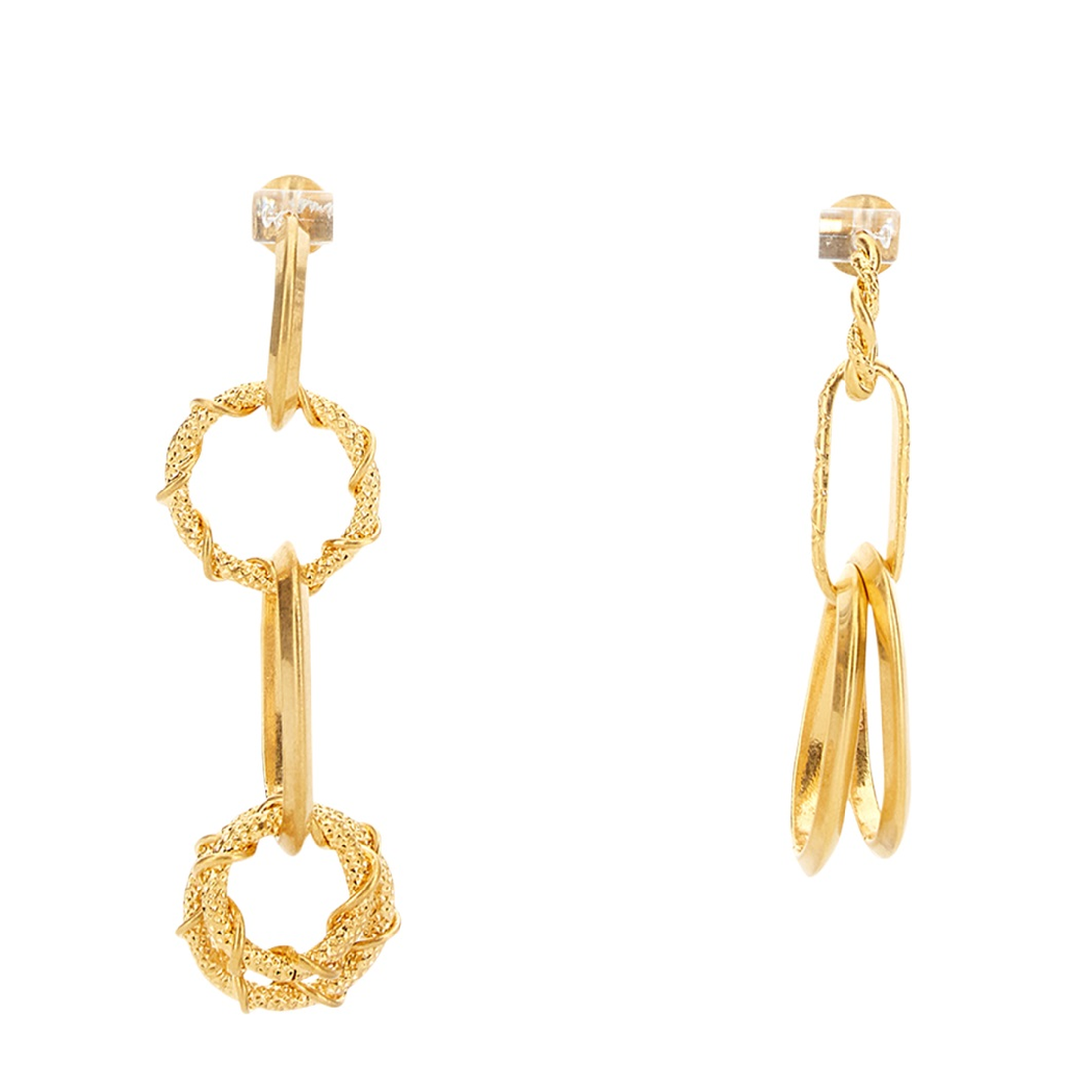 MAYFEYR - Dsquared2 - Earring With Chain Rings - ERW013437200001F215