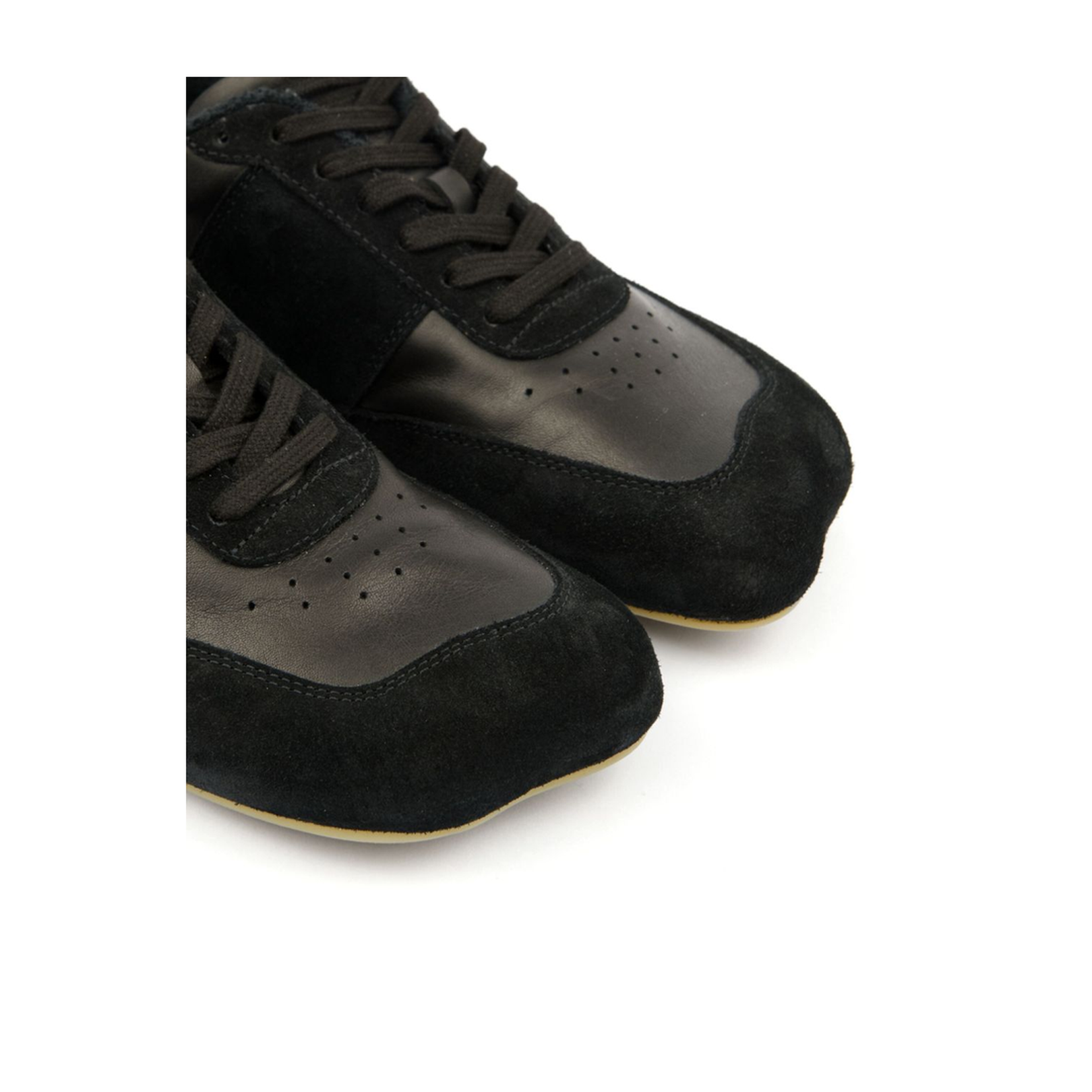 Calf Leather Slim Sneakers