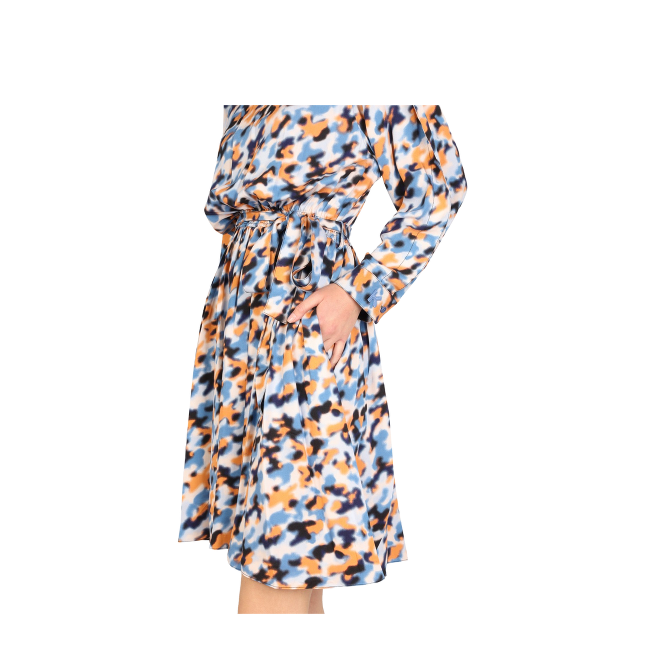 Blurred Flowers Dress