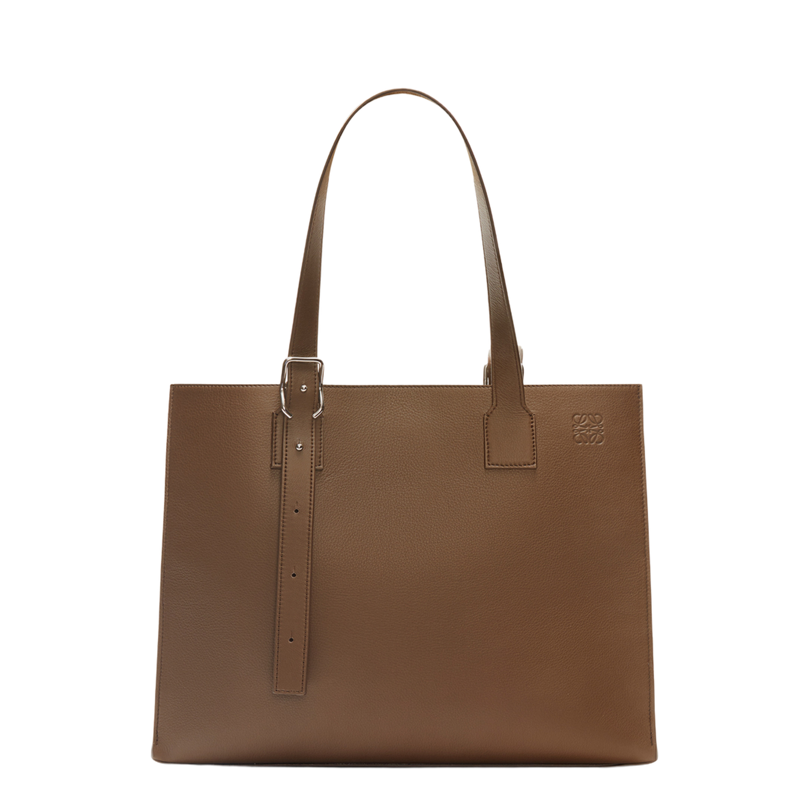 Buckle Horizontal Tote Bag