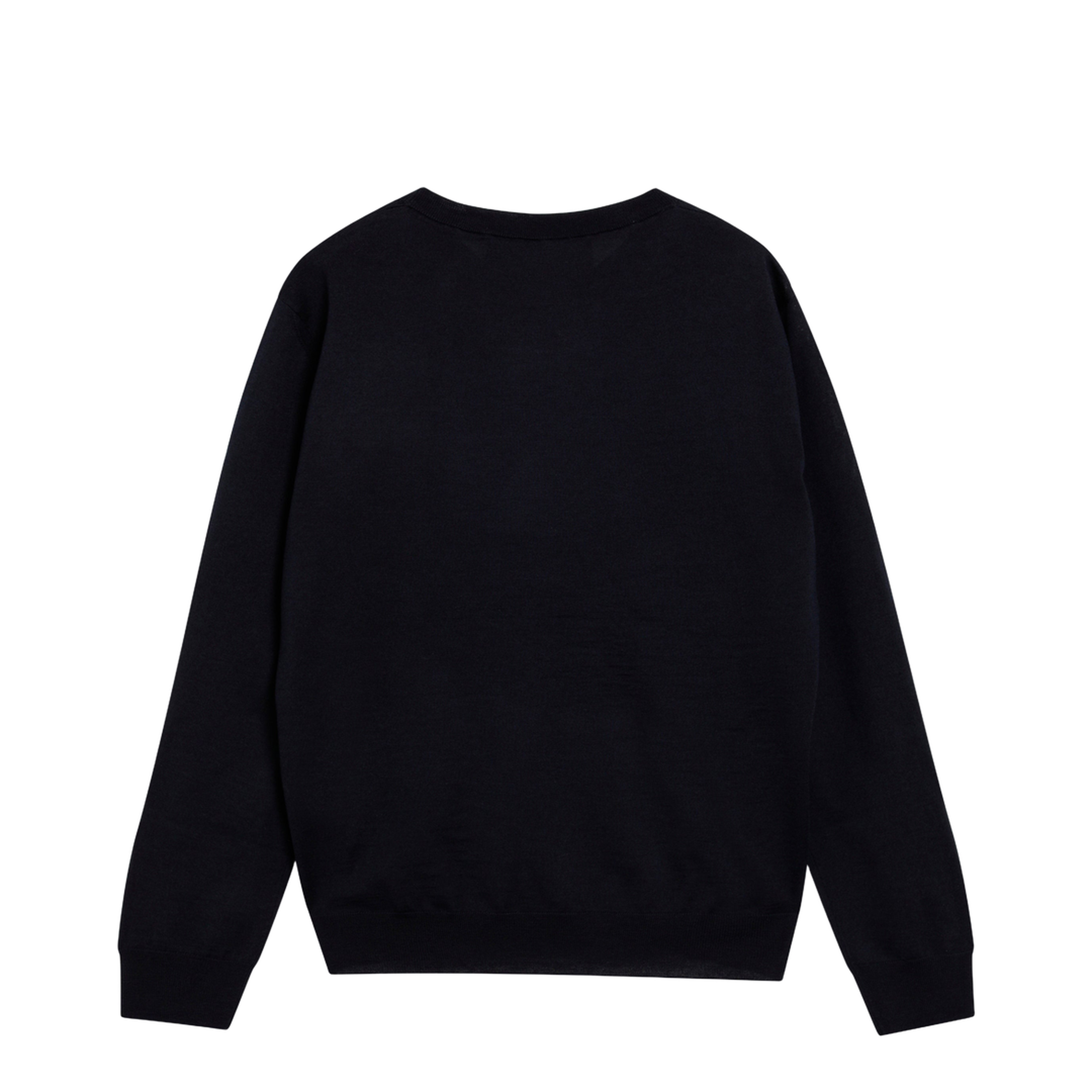 Midnight Blue Wool Sweater