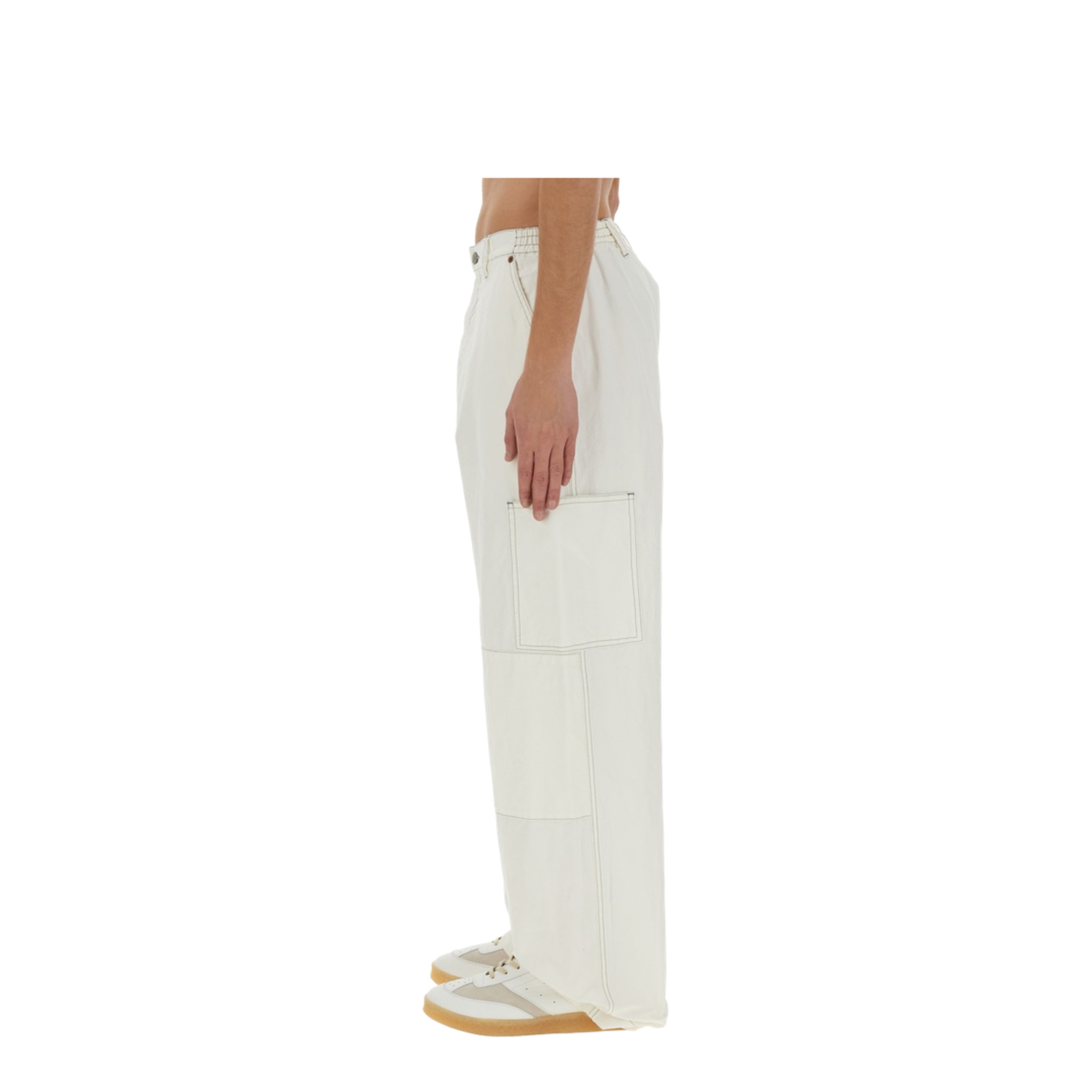 Cotton Canvas Pants