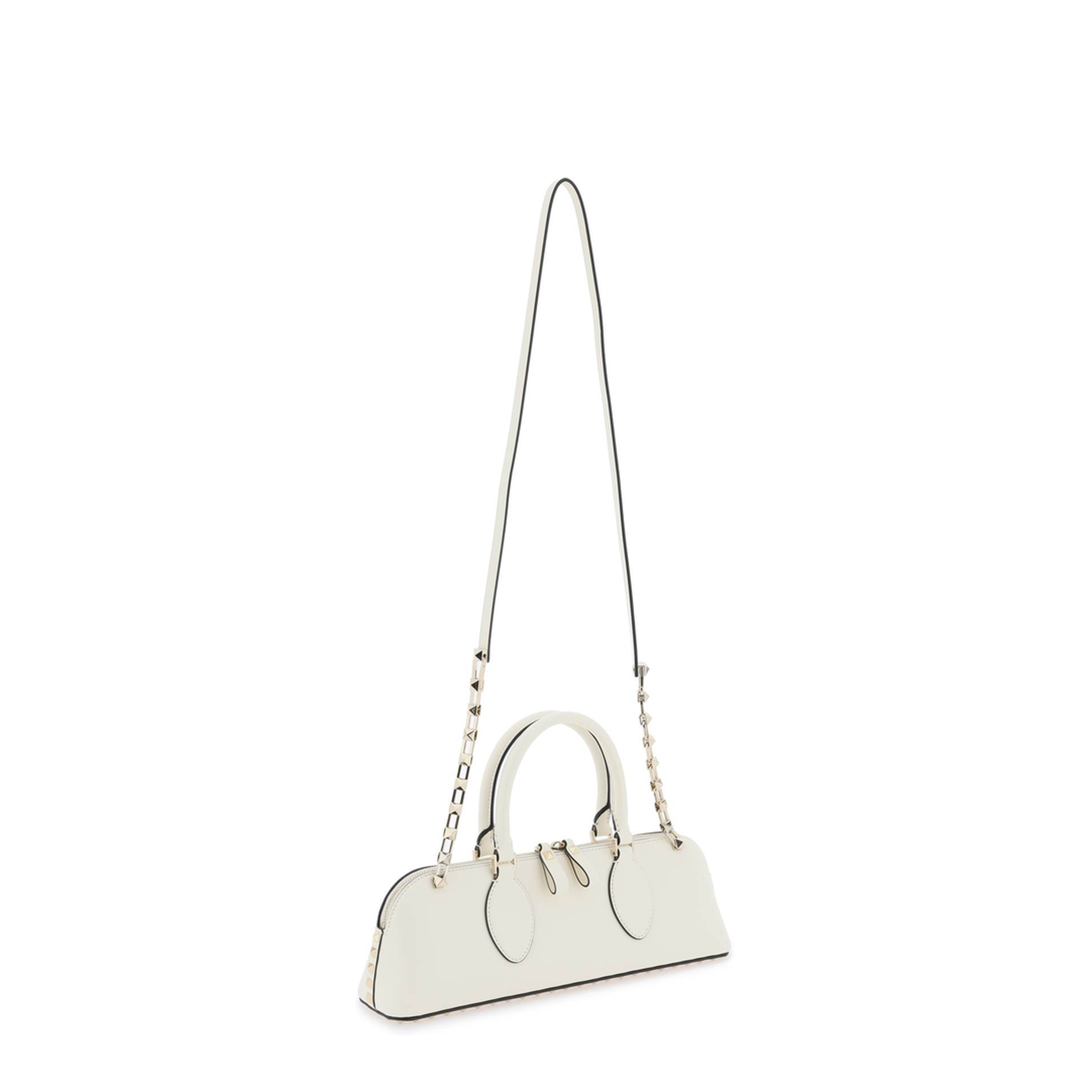 Rockstud East-West Handbag