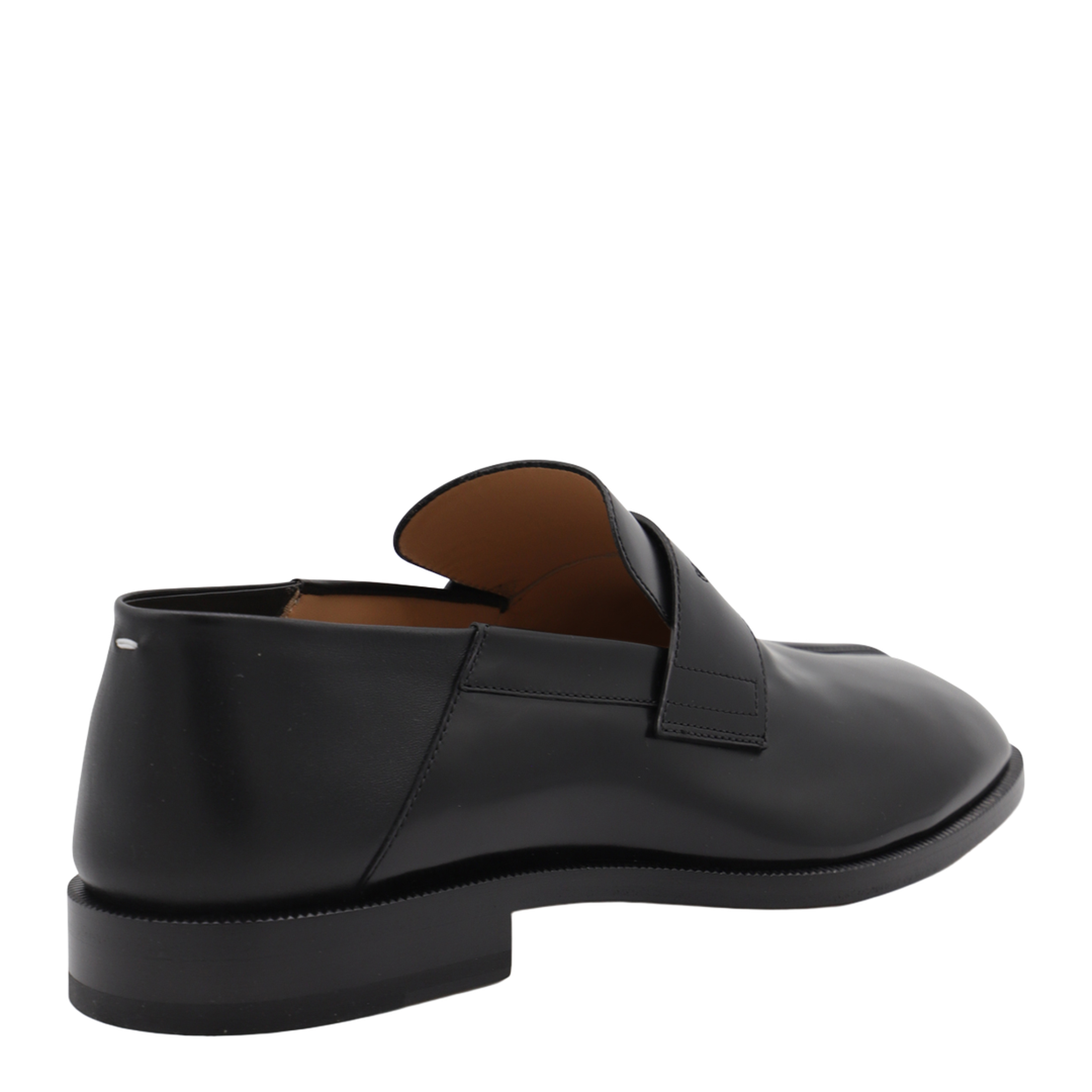 Tabi Loafer in Black Leather