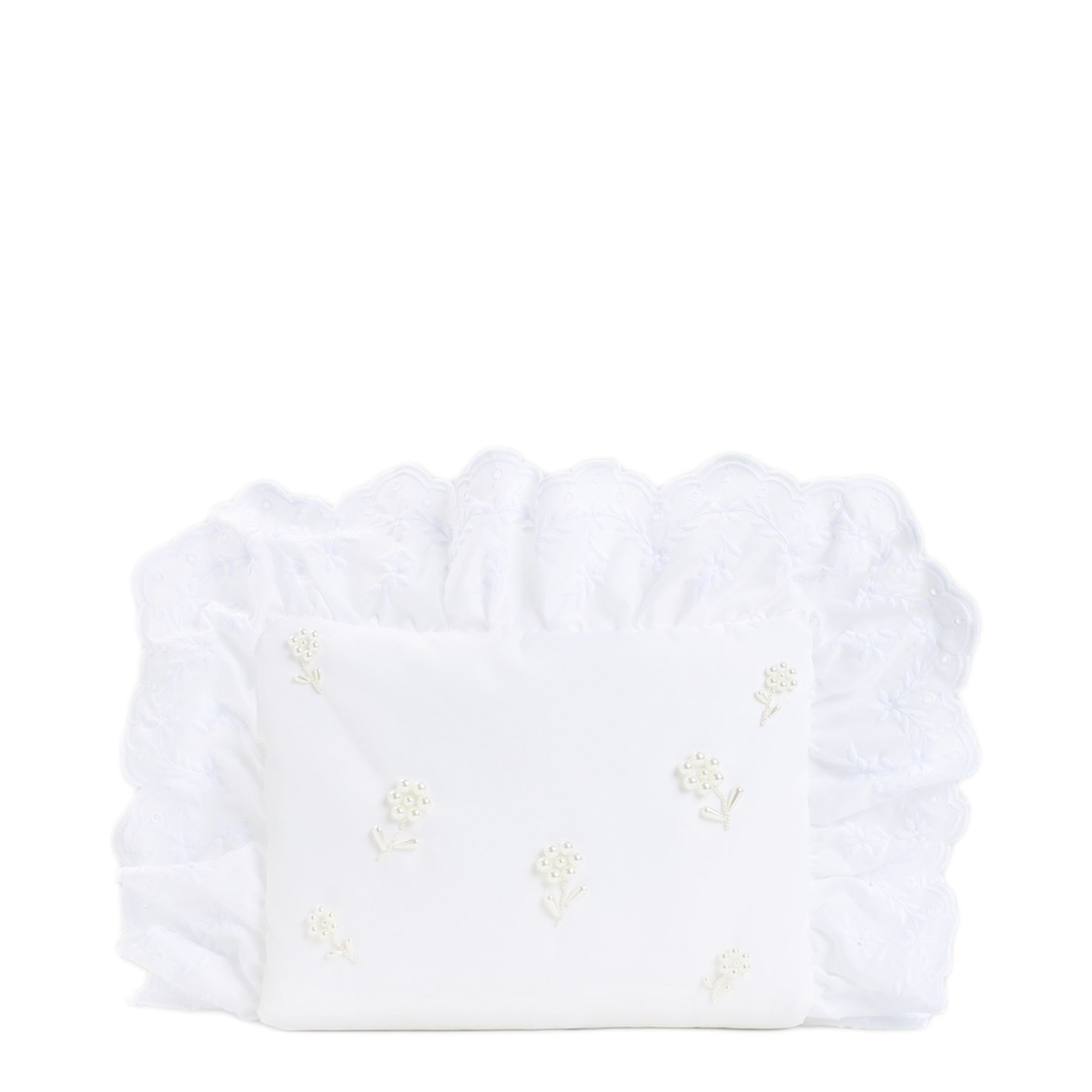 MAYFEYR - Simone Rocha - Pillowcase Clutch - BAG218B0761WHITE