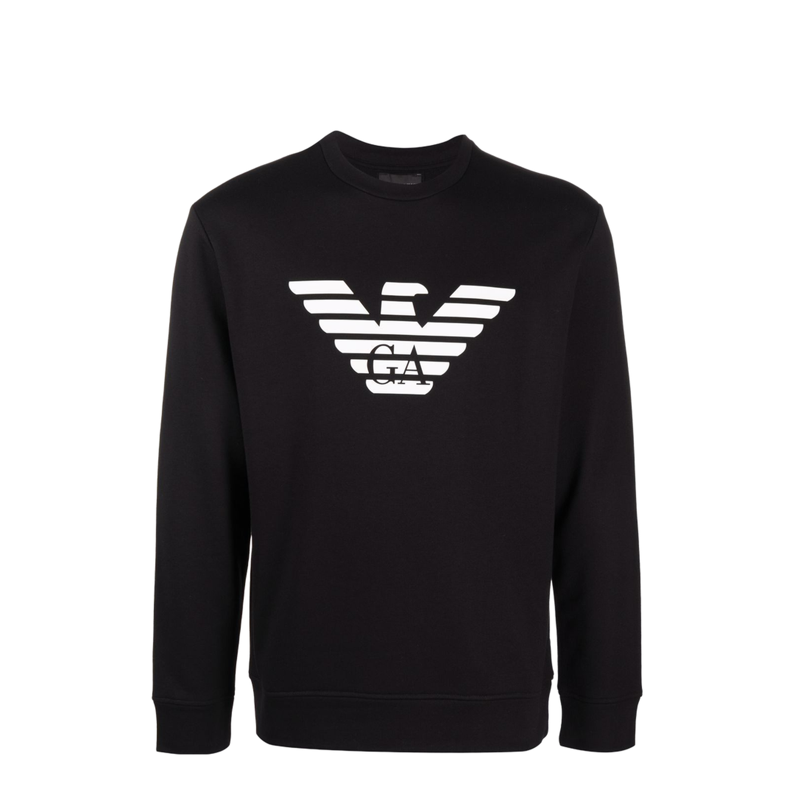パーカー・フーディ Stone  Black Crewneck Sweatshirt With Distinctive Logo Printed Crewneck / 2786 PET - Black – Revolution.eu