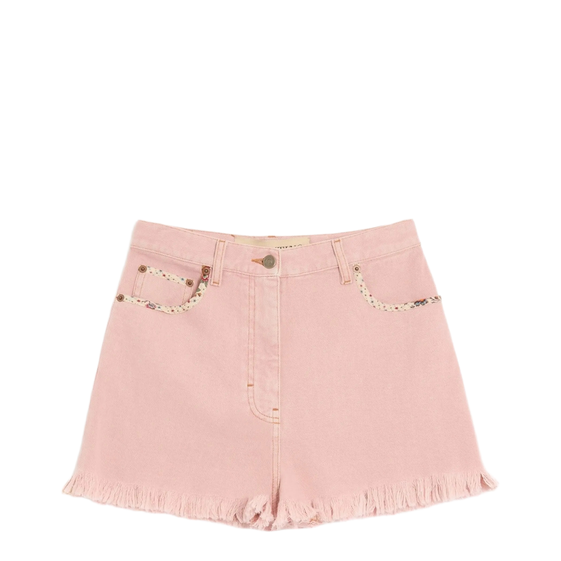Women's Denim Shorts Pink