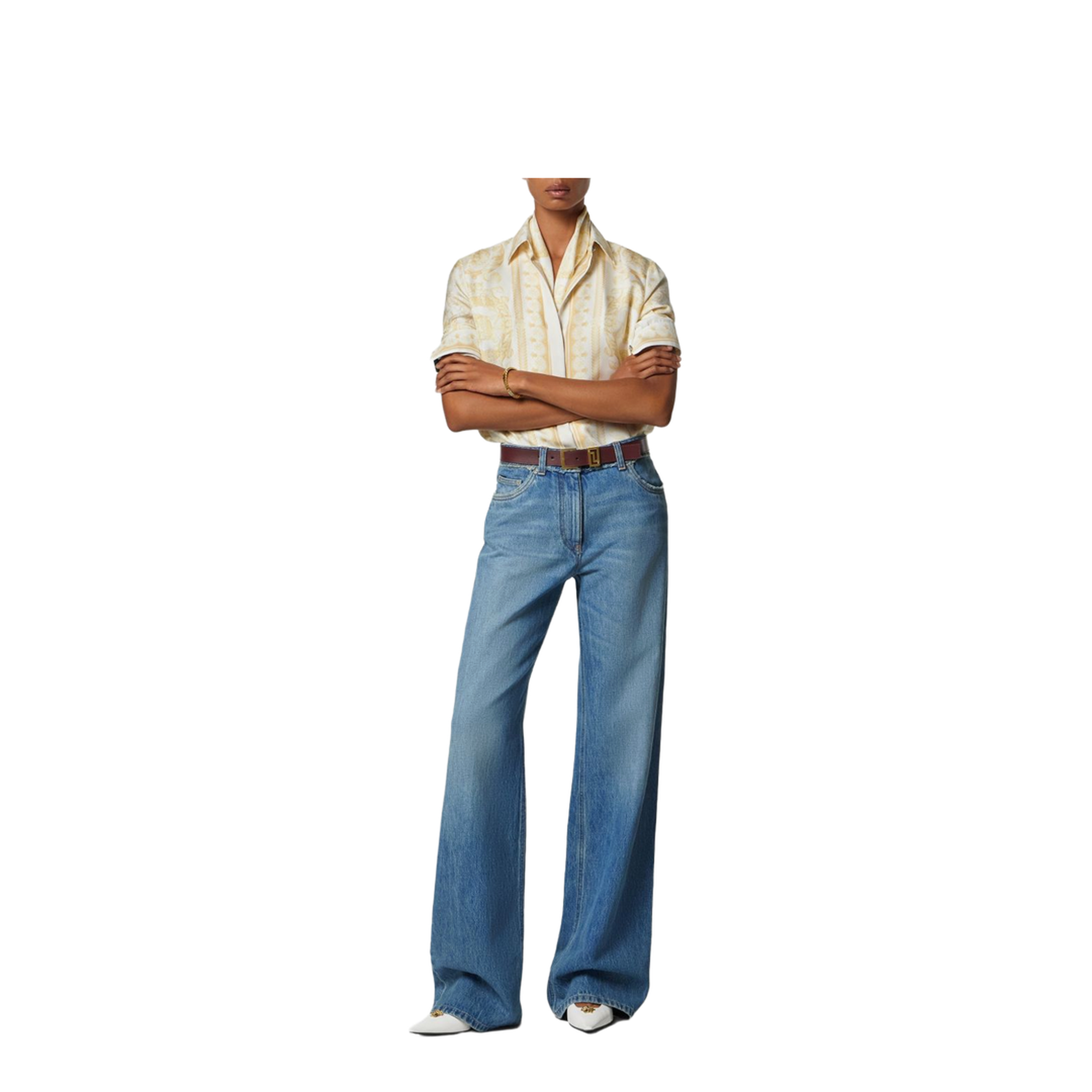 Women's Flared Denim Jeans