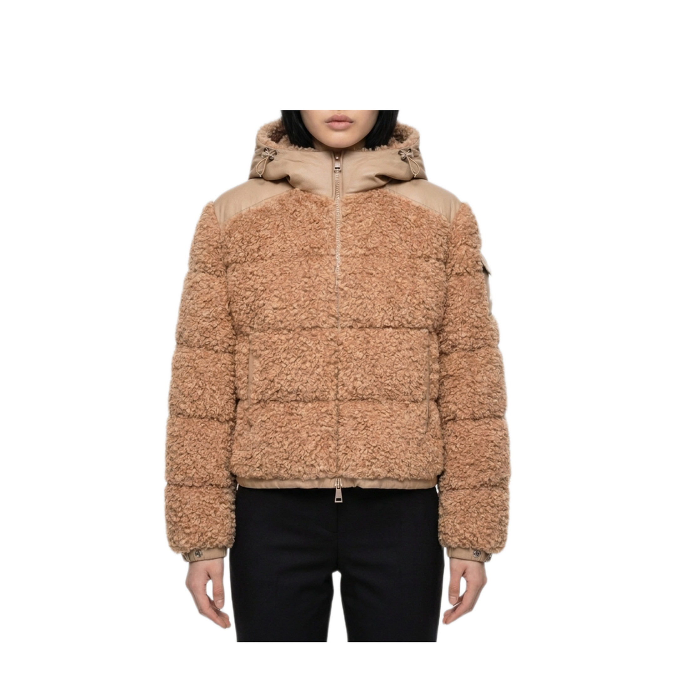 MAYFEYR - Moncler - Short Alpestre Teddy Down Jacket - L20931A0019554AM622G