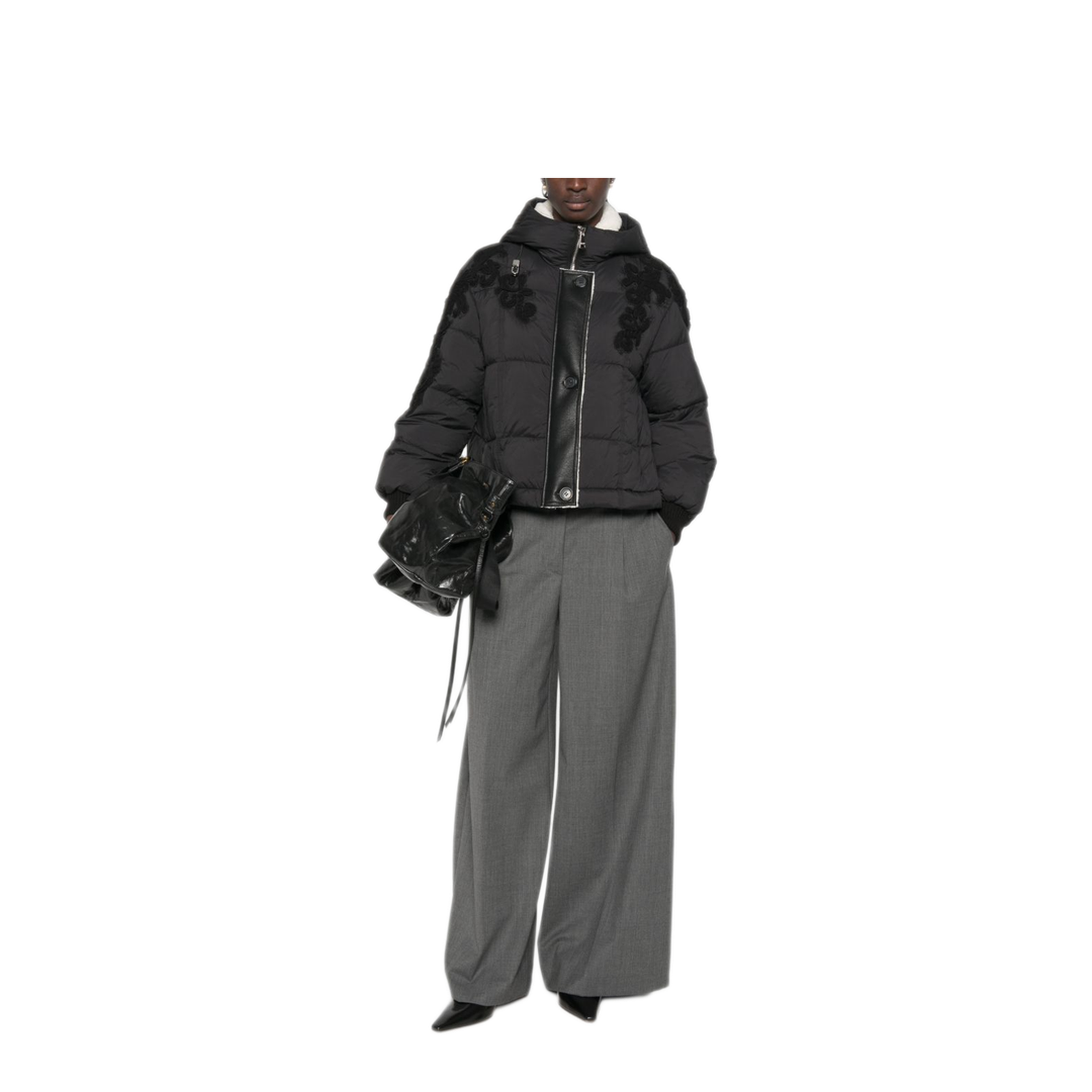 MAYFEYR - Ermanno Firenze - Coats Black - D49EA010EX5MF062