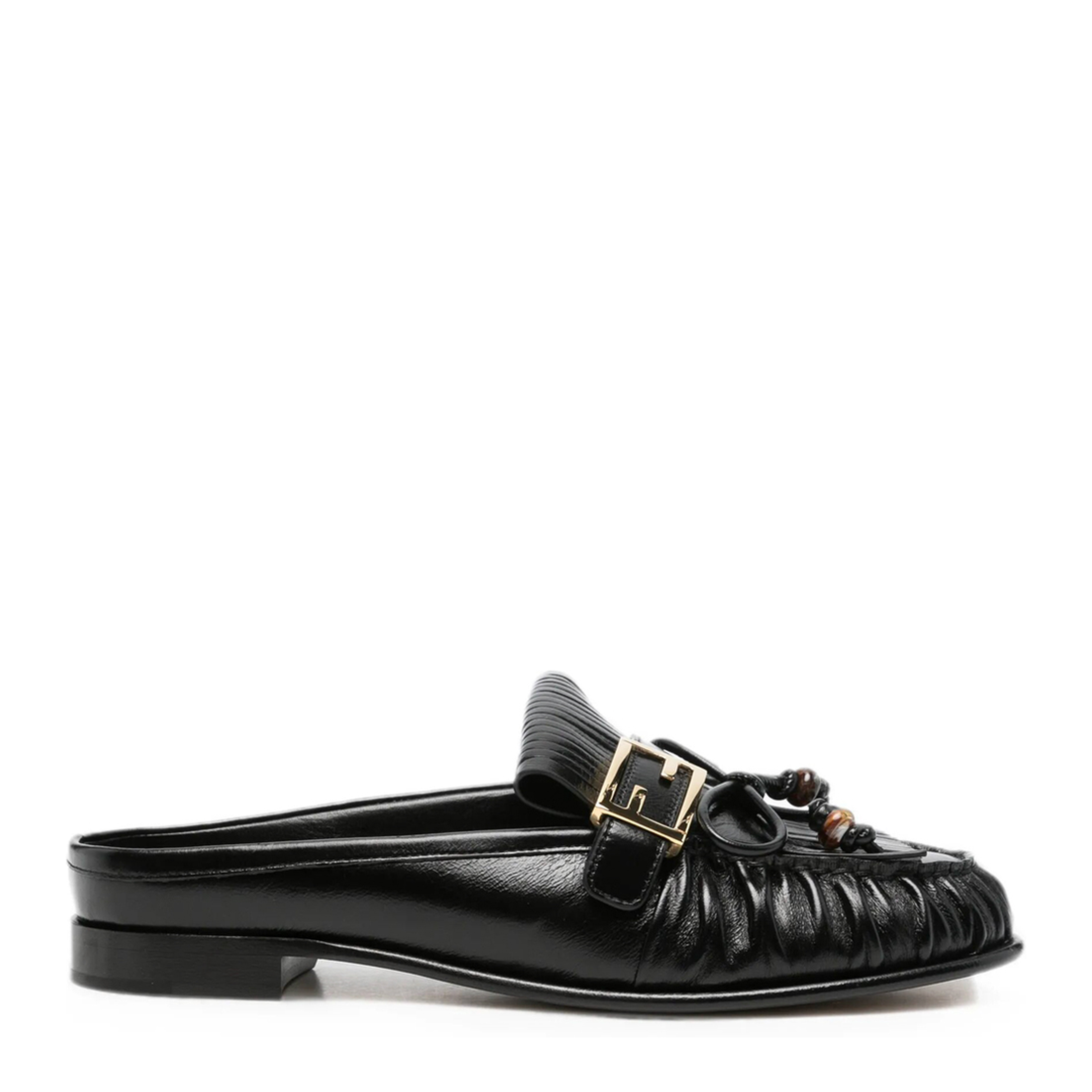 MAYFEYR - Fendi - Baguette Leather Sabots - 8R9011AY2M