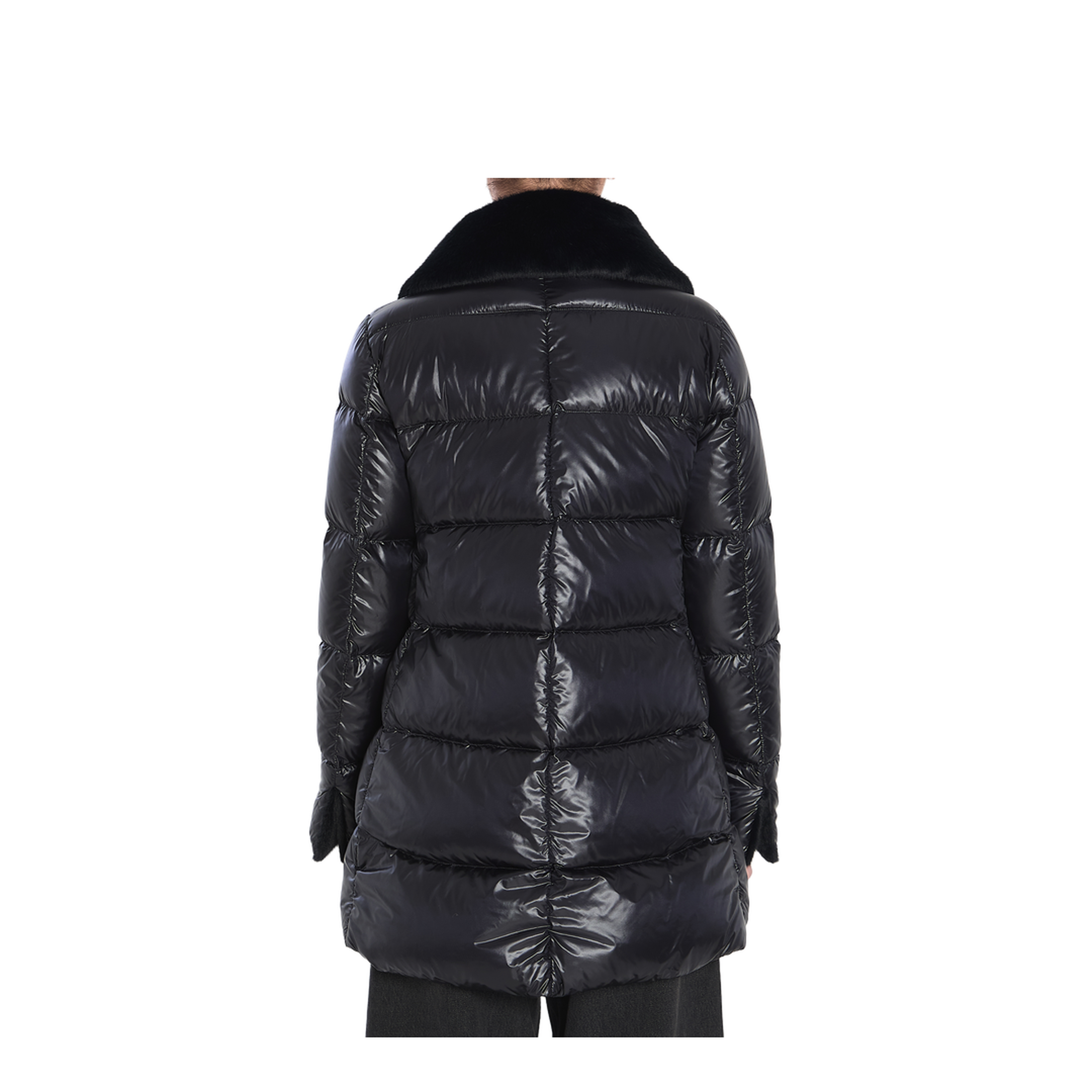 MAYFEYR - Herno - Light Puffer With Collar Fur - PI002140D12017Z9300
