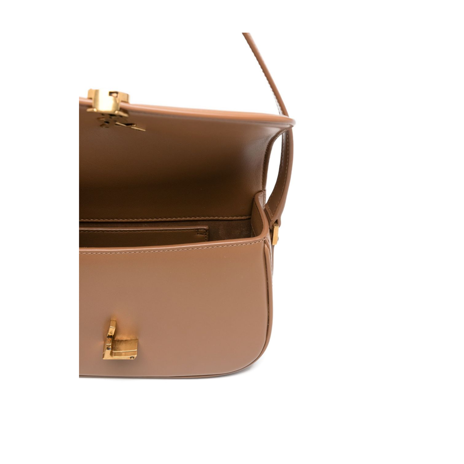 Solferino Mini Leather Shoulder Bags - Brown