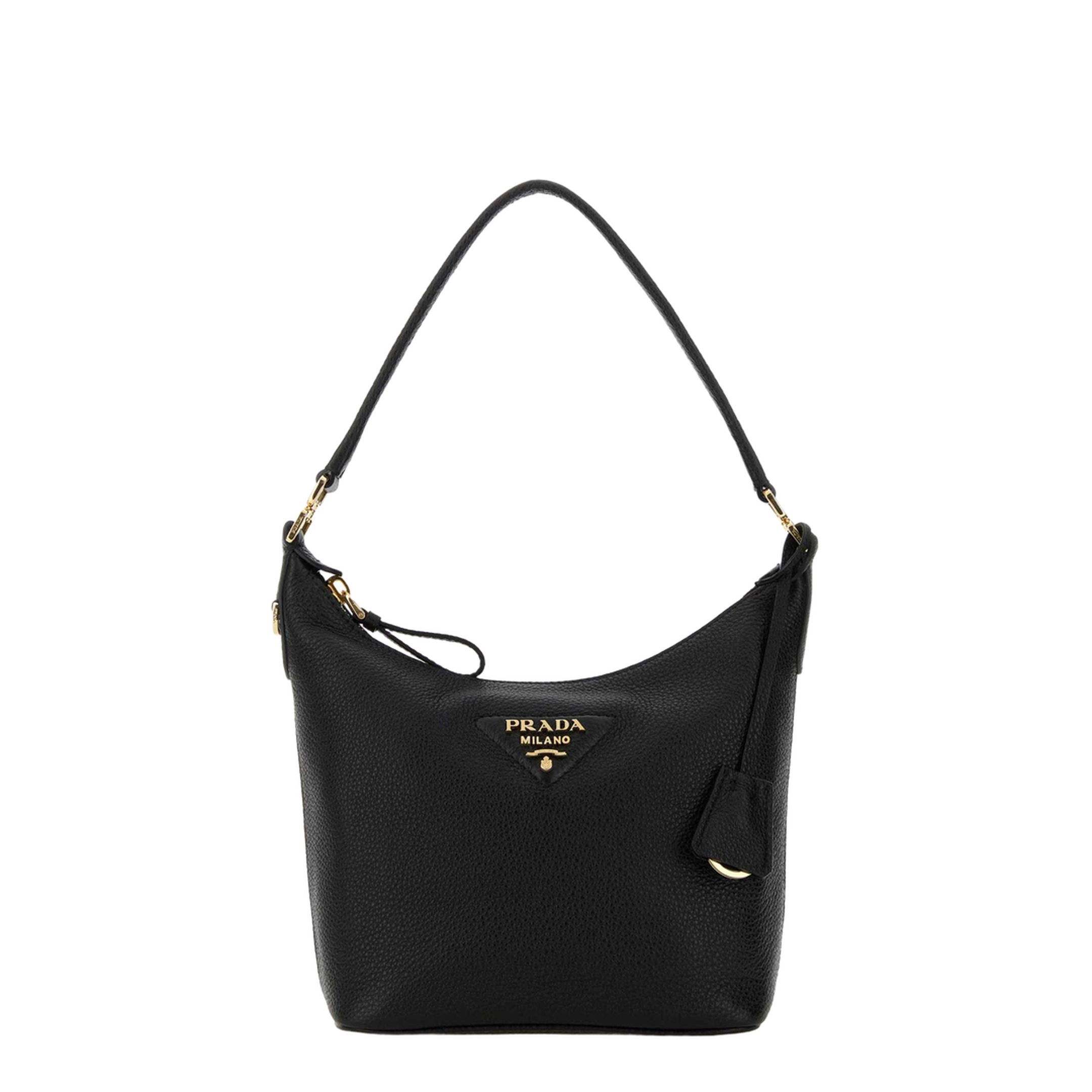 MAYFEYR - Prada - Black Leather Shoulder Bag - 1BC278VONO2DKVF0632