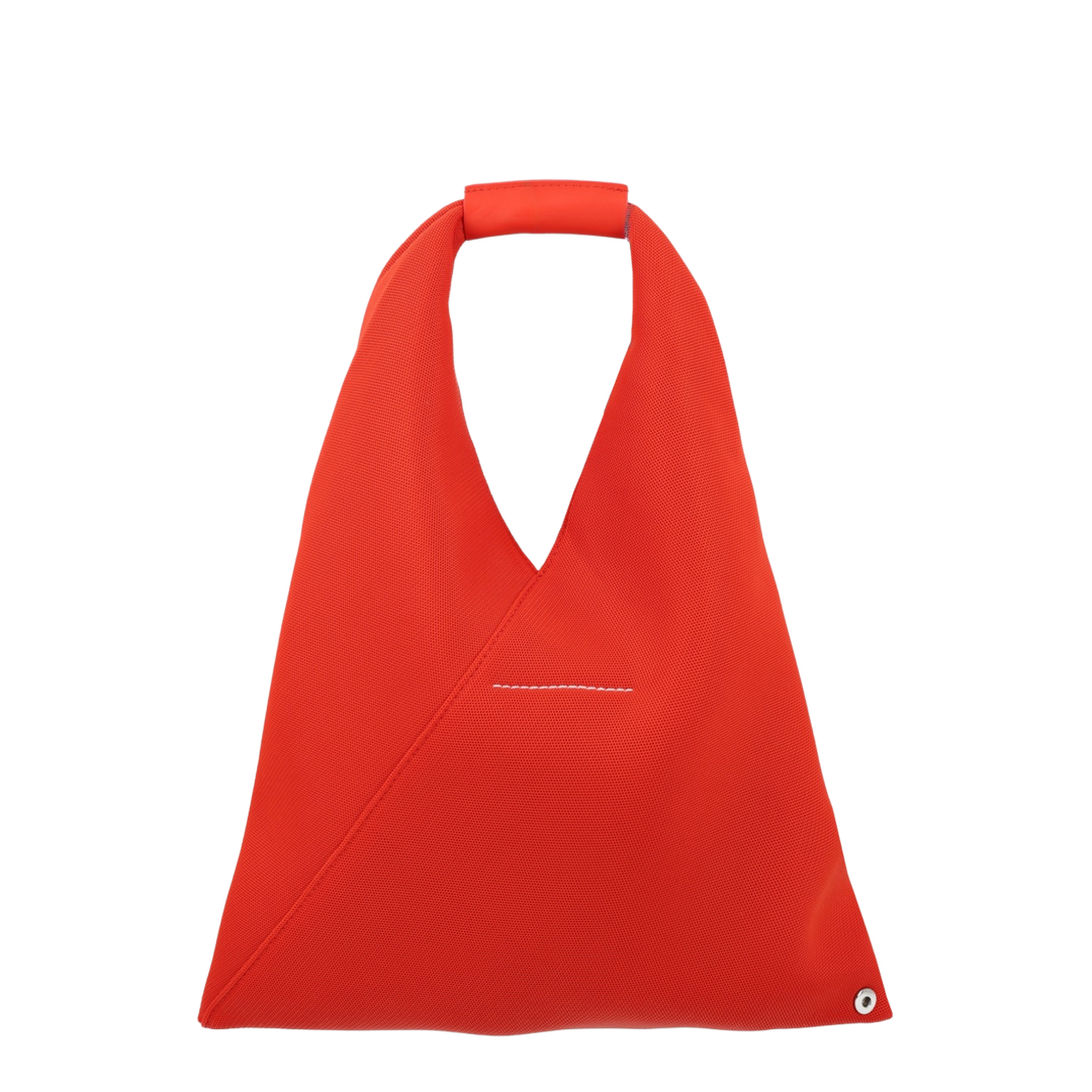 Small Japanese Bag in Orange Mesh