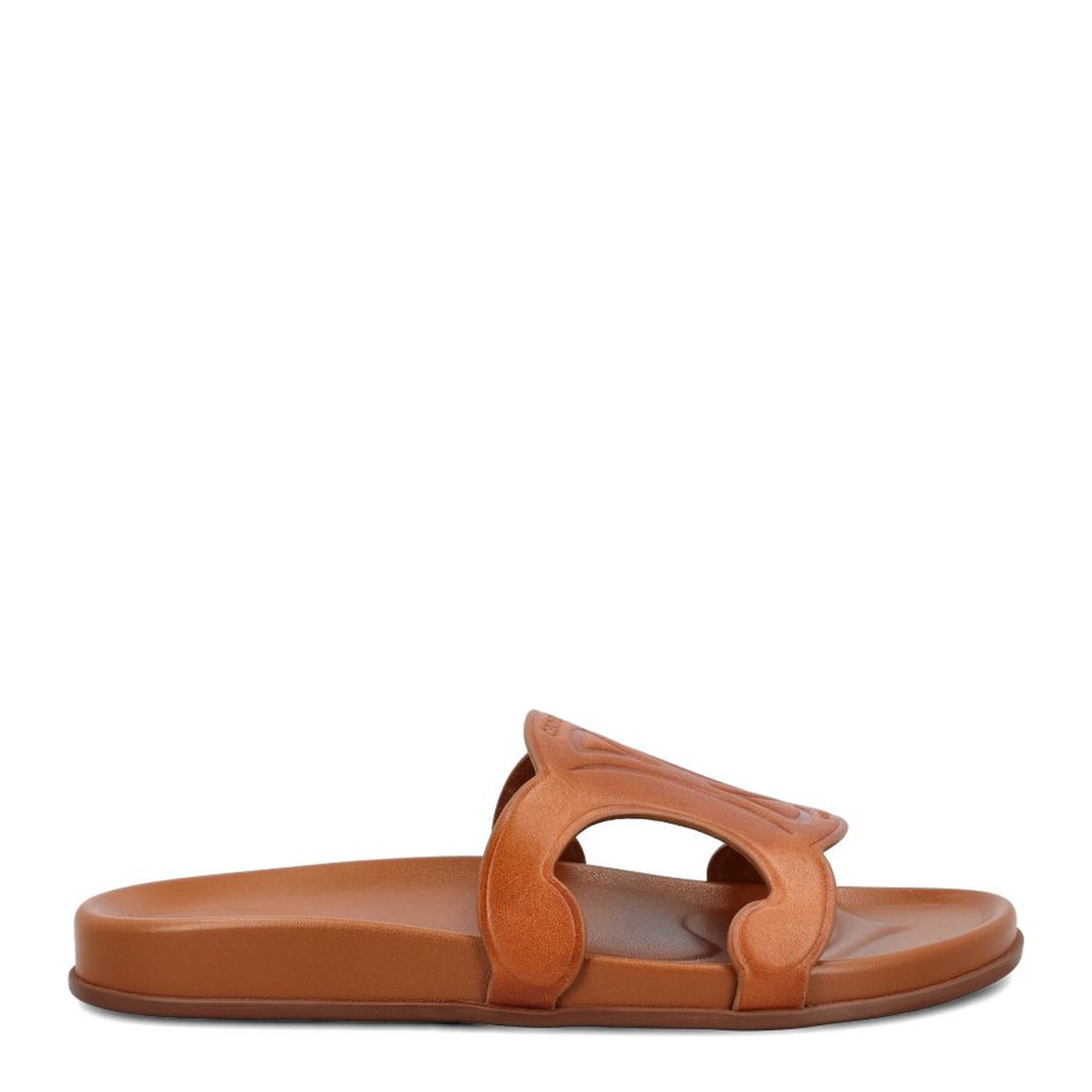 MAYFEYR - Celine - Triomphe Leather Sandals In Brown - 367365348C04LU