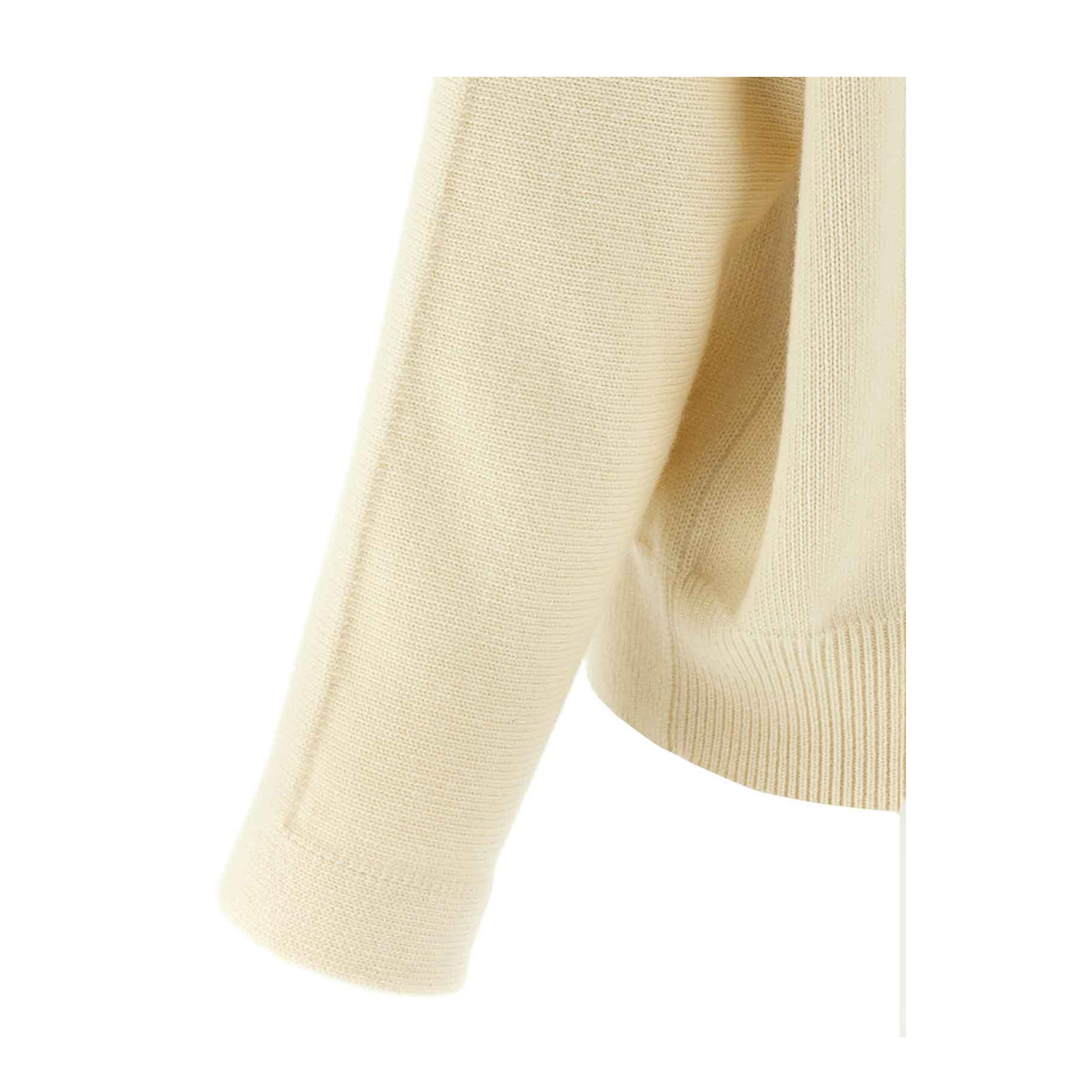 High Neck Sweater Beige
