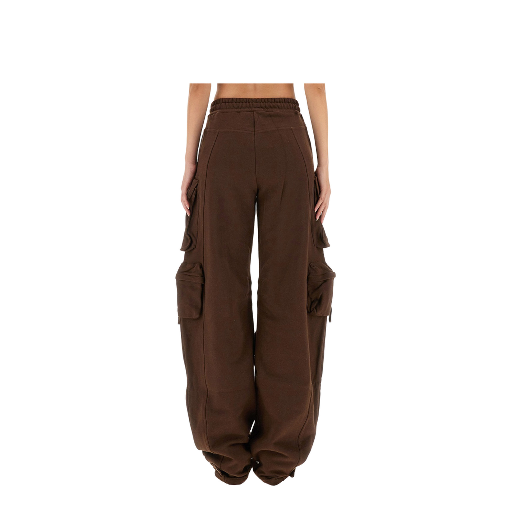 Brown Fern Cargo Pants