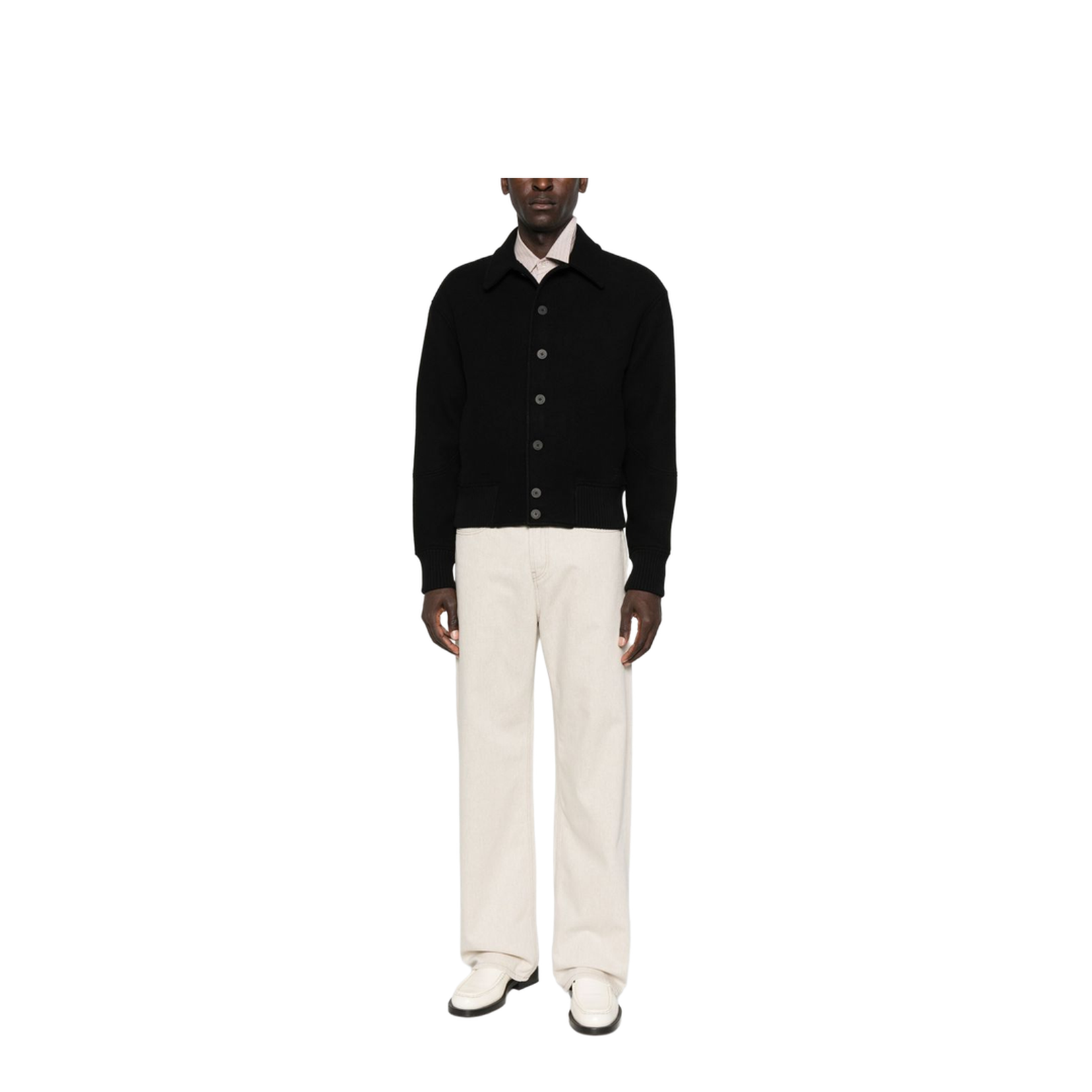 Straight de-Nîmes Denim Pants