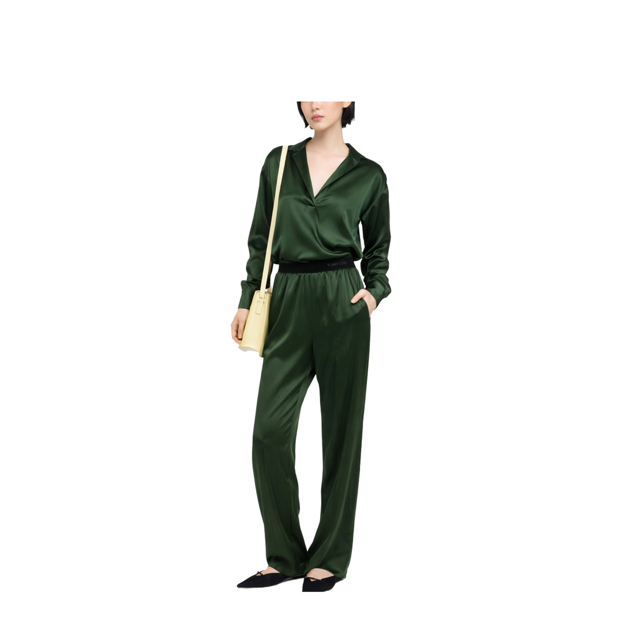 Silk Satin Stretch Shirt