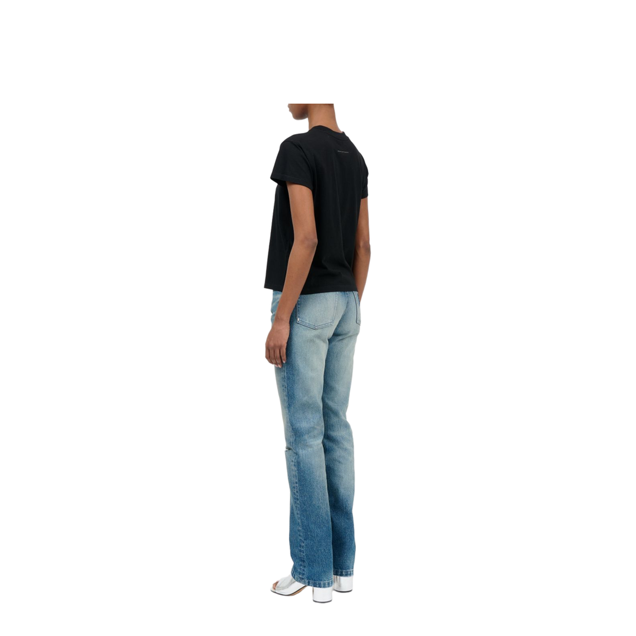 Cotton Crew Neck Logo T-Shirt